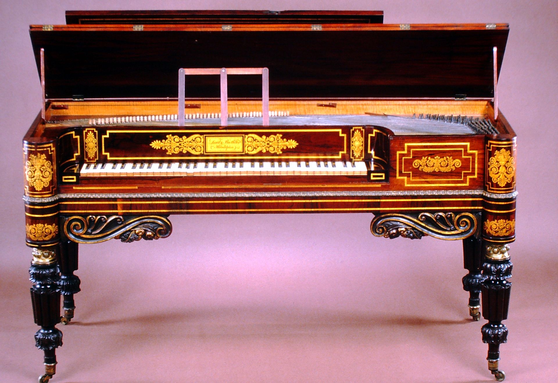 Square Piano by Loud & Brothers