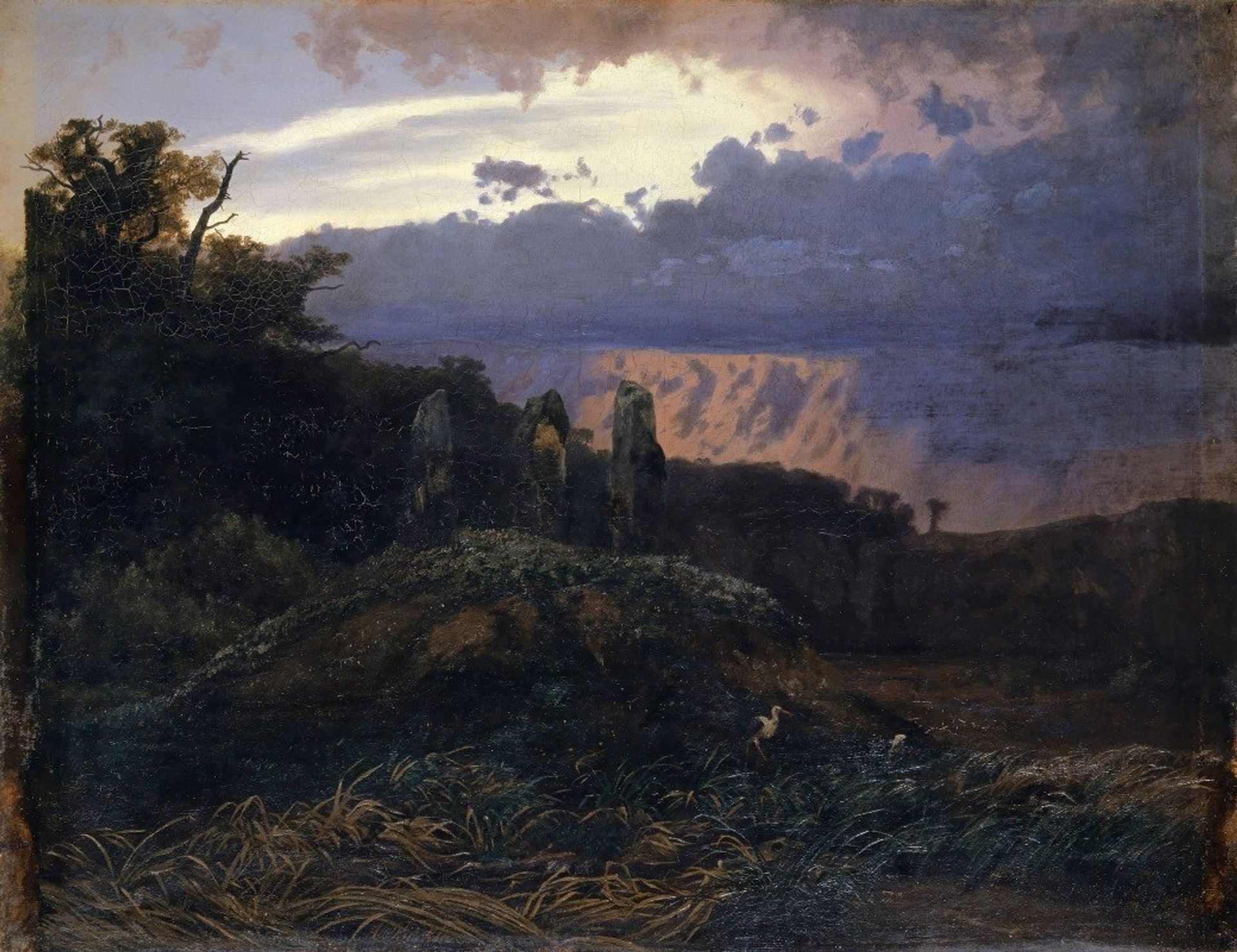 Le Dolmen by Arnold Böcklin