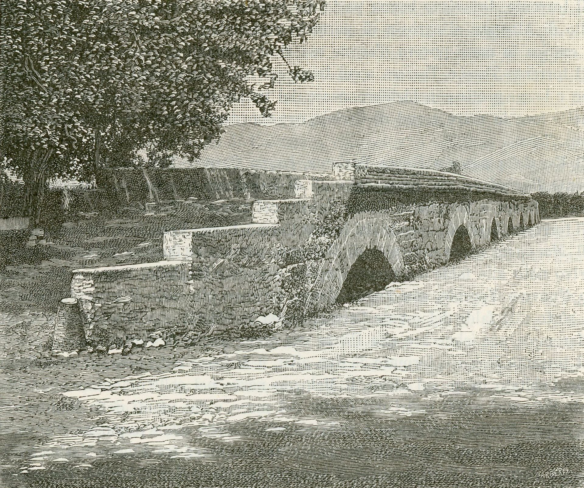Ponte Lungo by Giuseppe Barberis