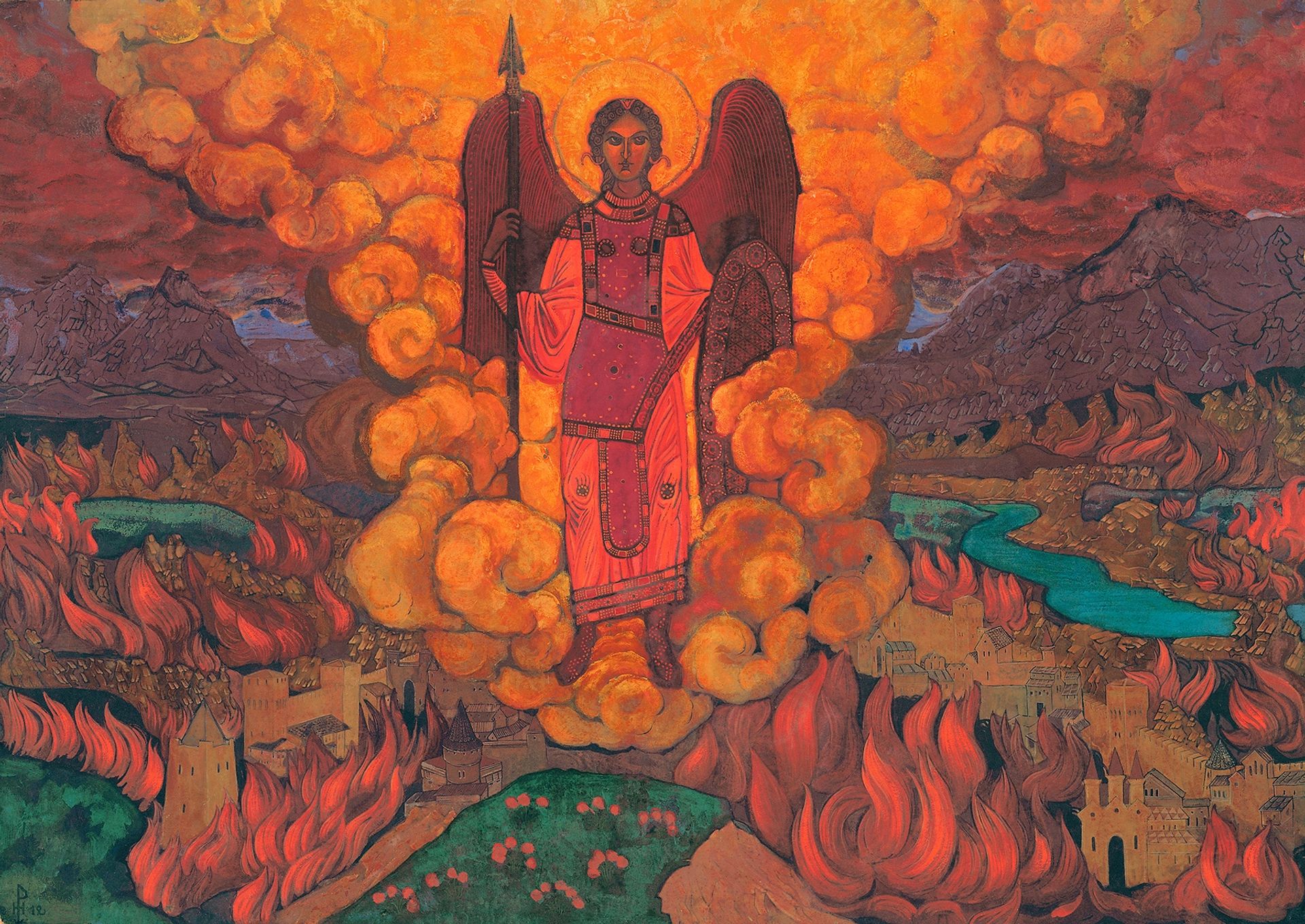 The Last Angel by Nicholas Roerich