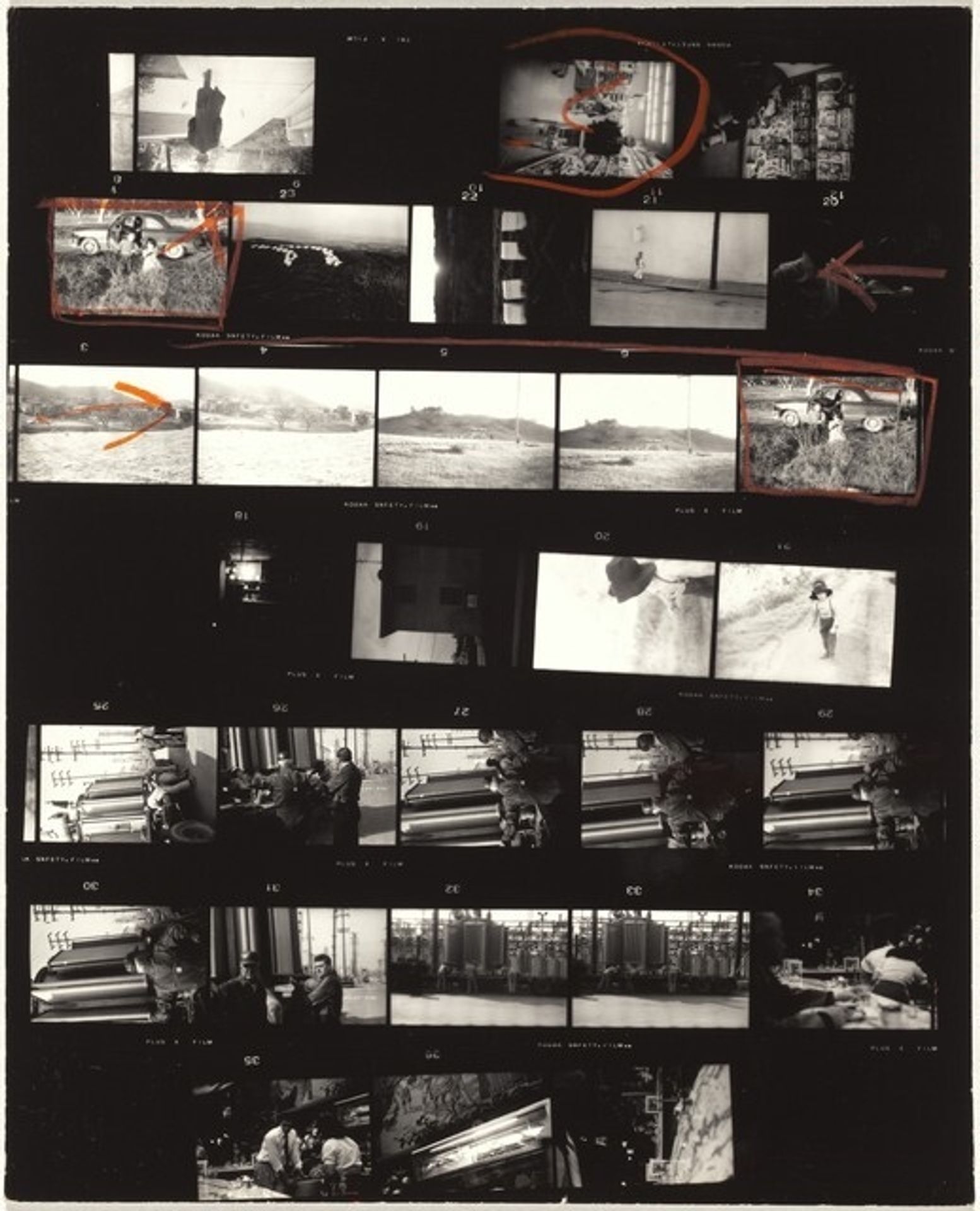 Guggenheim 533--Los Angeles by Robert Frank