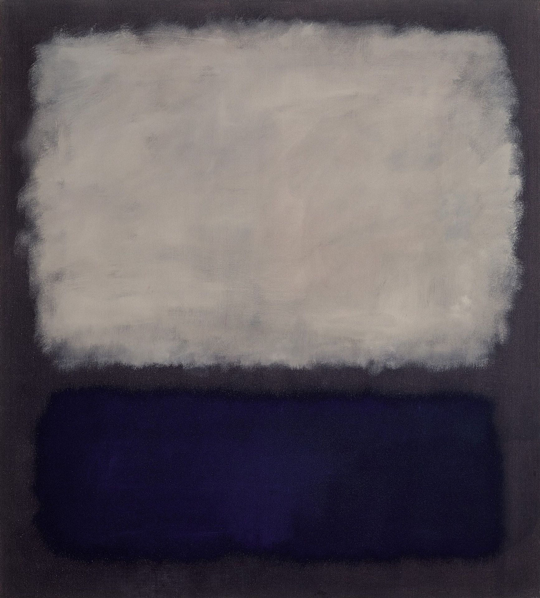 Blue and gray by Mark Rothko