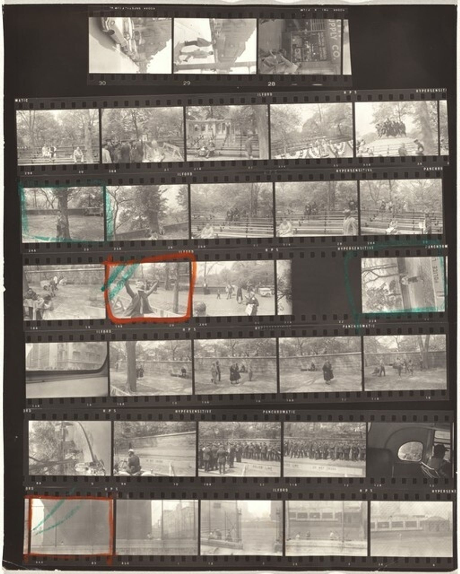 From the bus 47 by Robert Frank