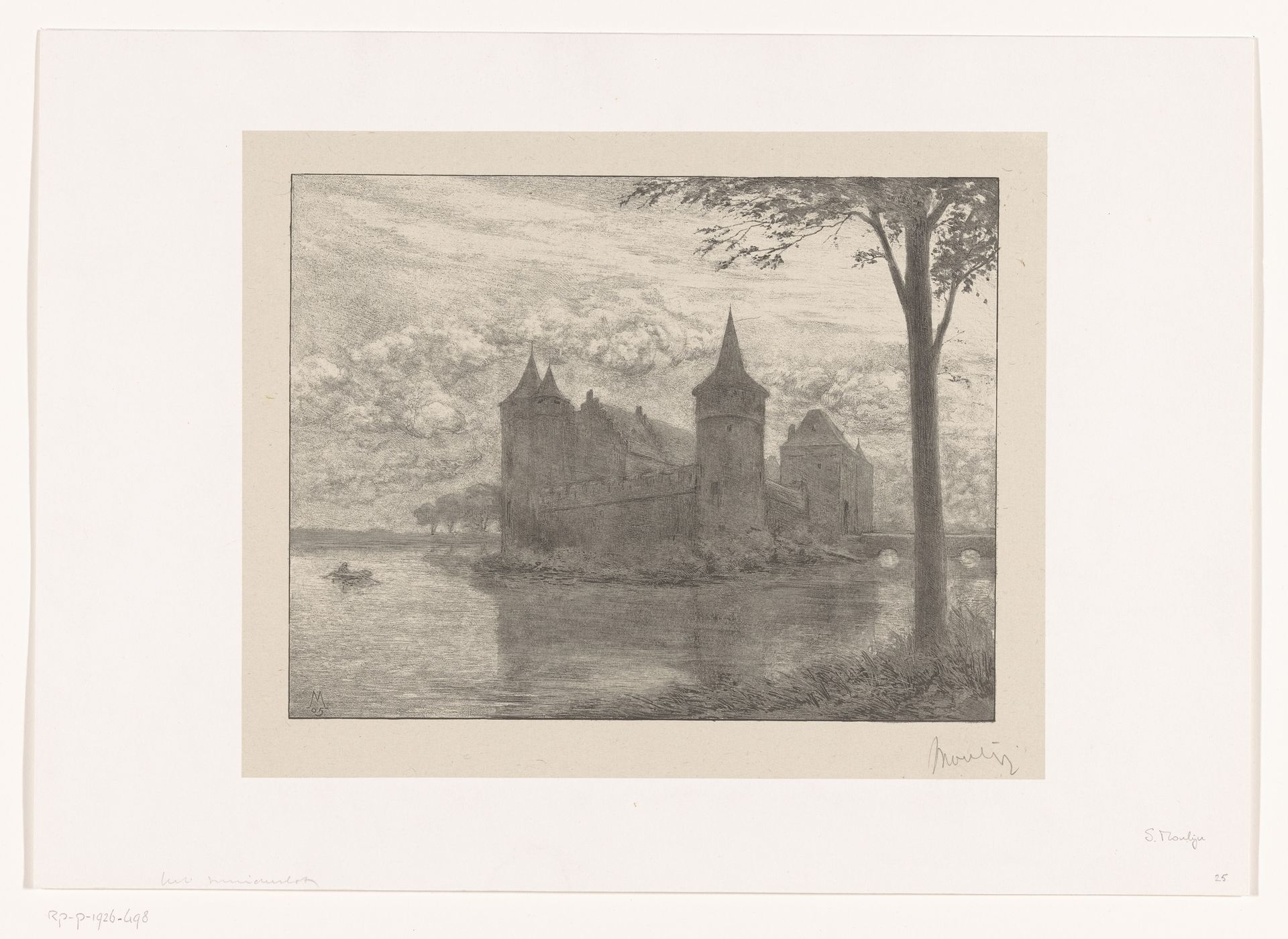 Muiderslot by Simon Moulijn