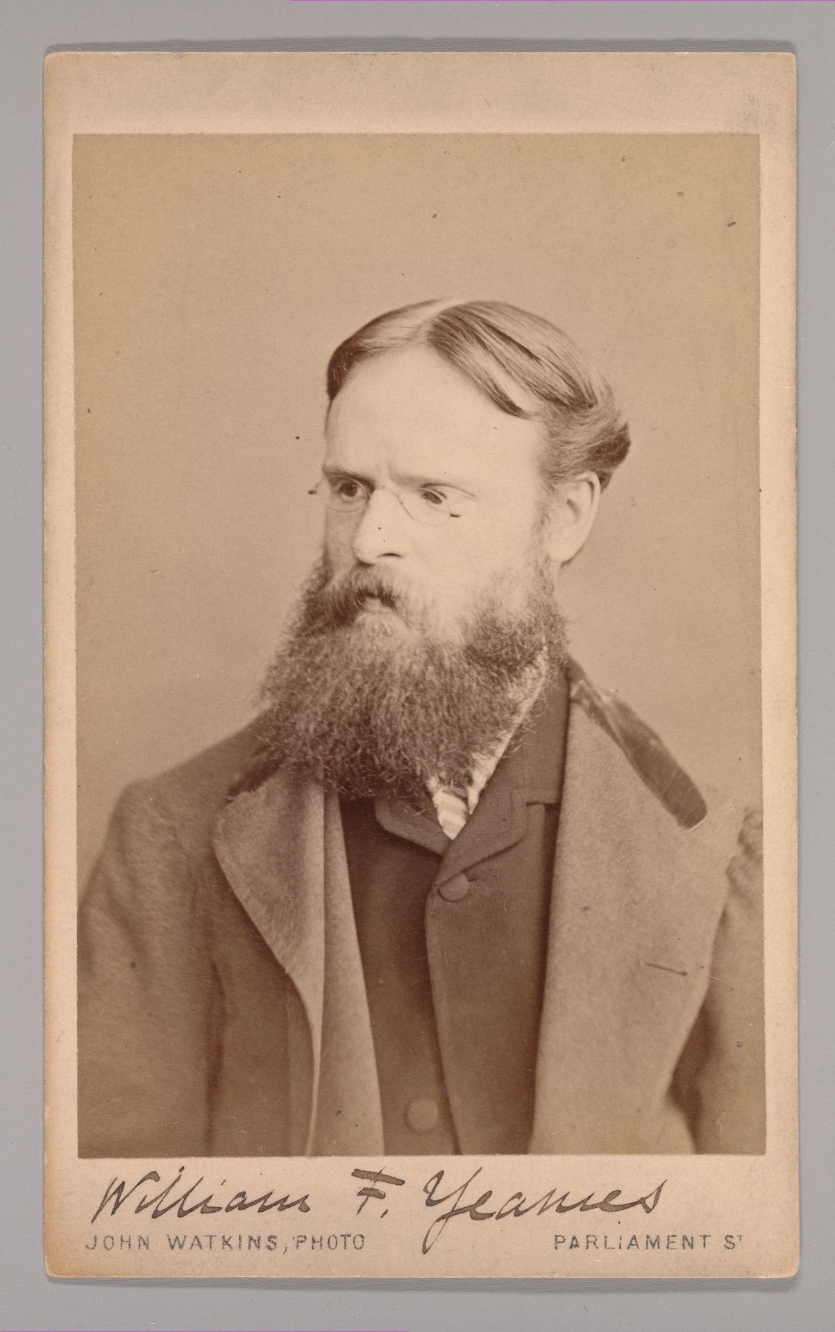 [William Frederick Yeames] by John and Charles Watkins