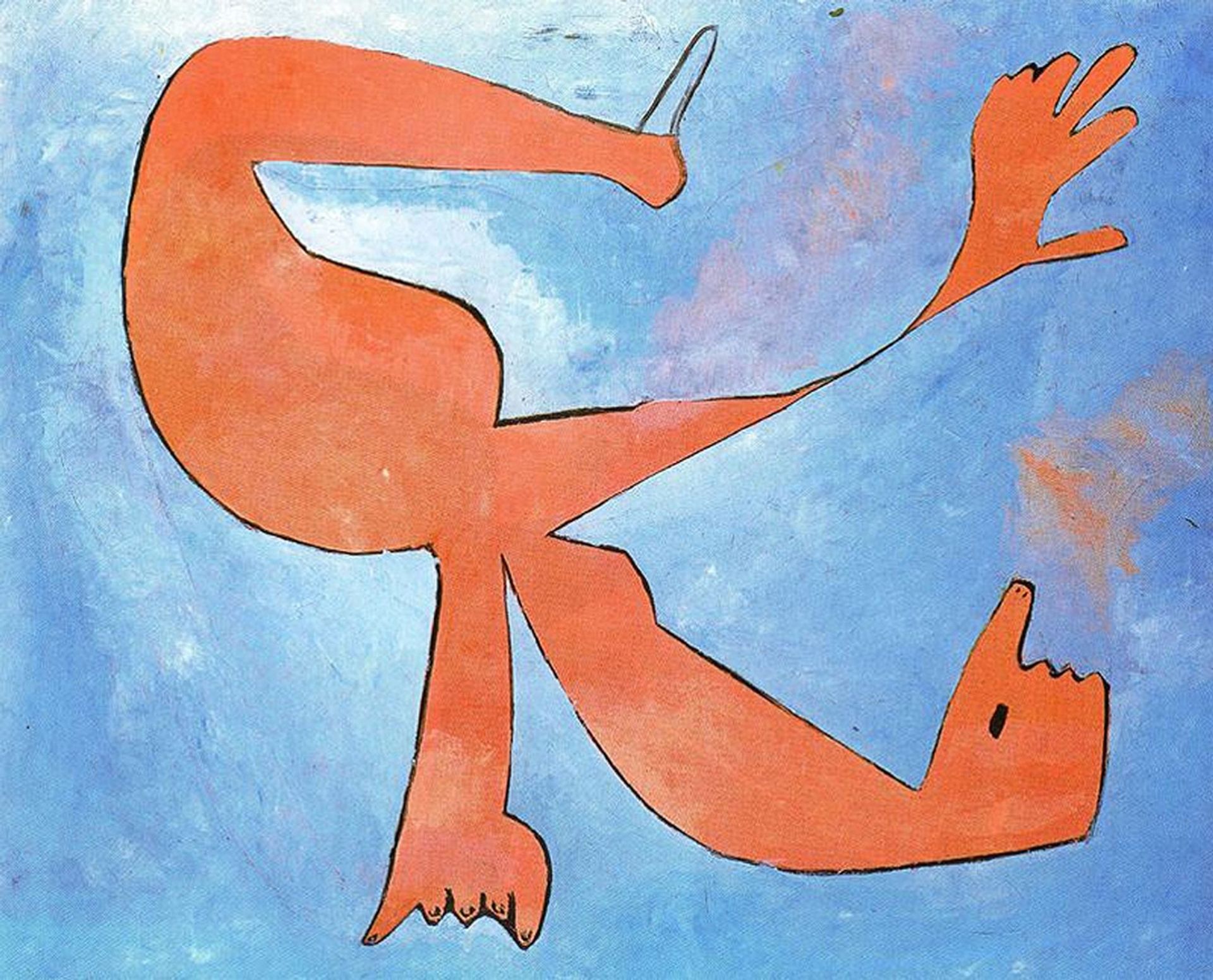 The Swimmer by Pablo Picasso