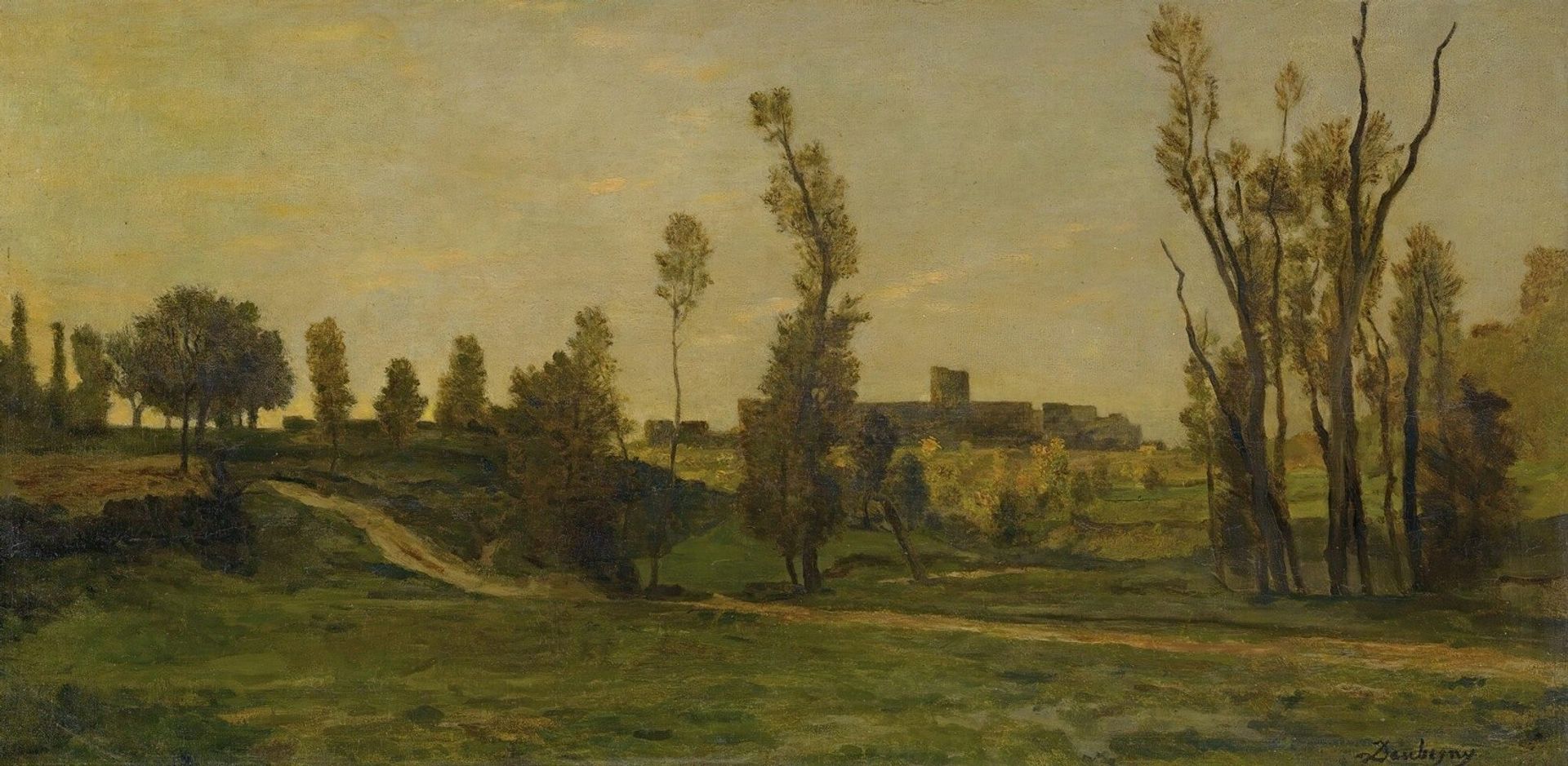 Le Ravin D’optevoz by Charles François Daubigny