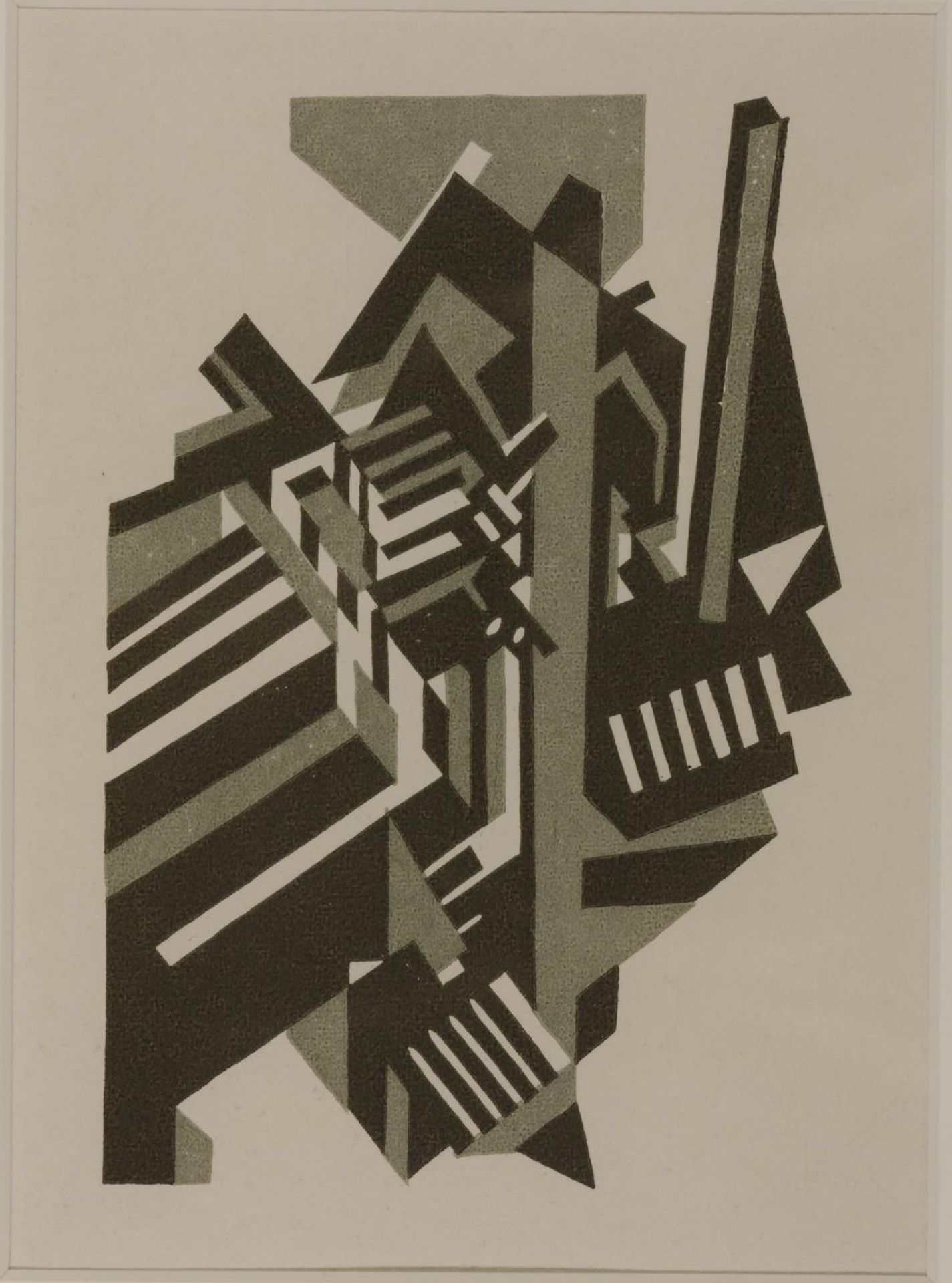 View of a Town by  Edward Wadsworth