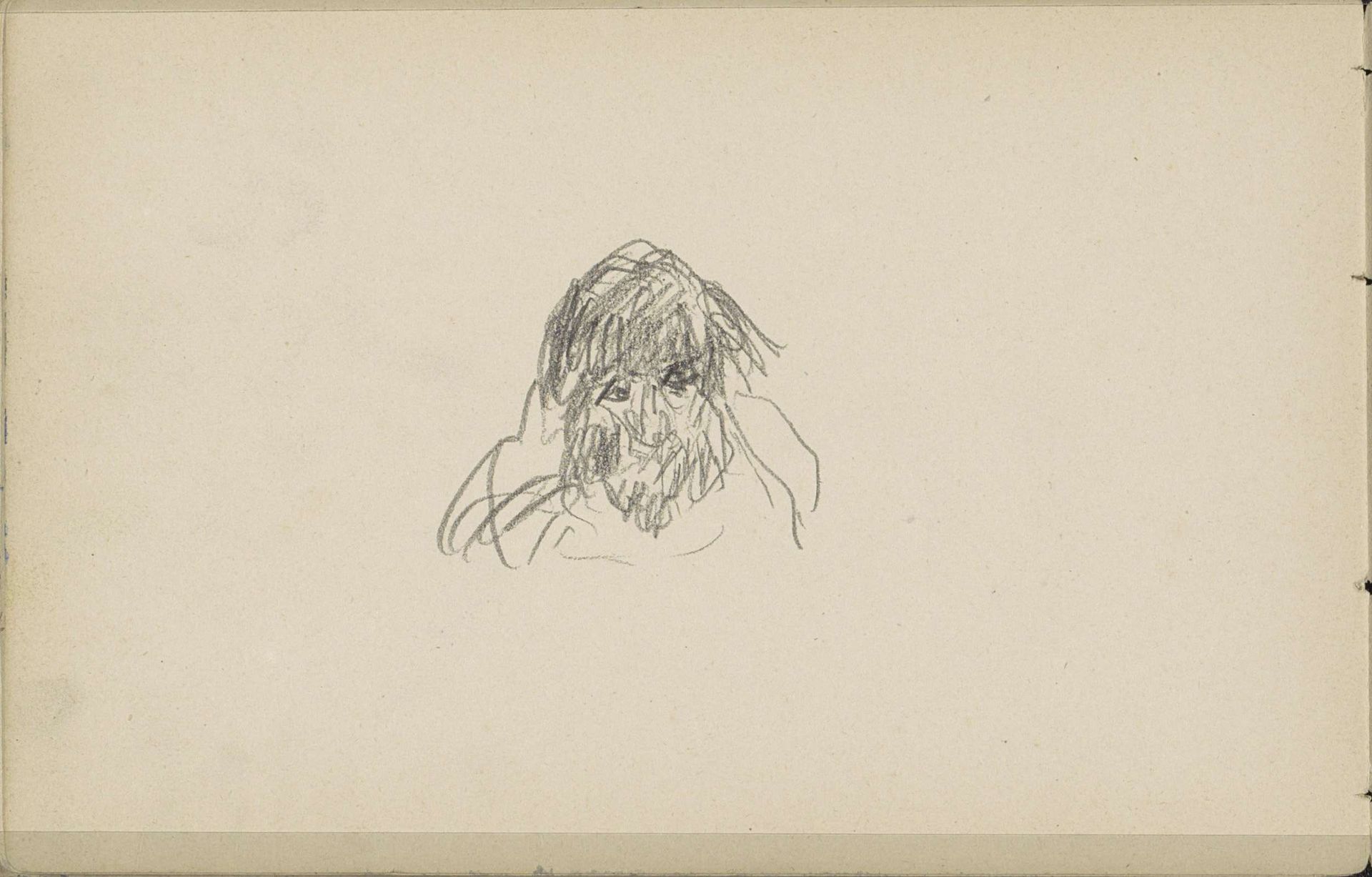Man met baard by Louis Apol
