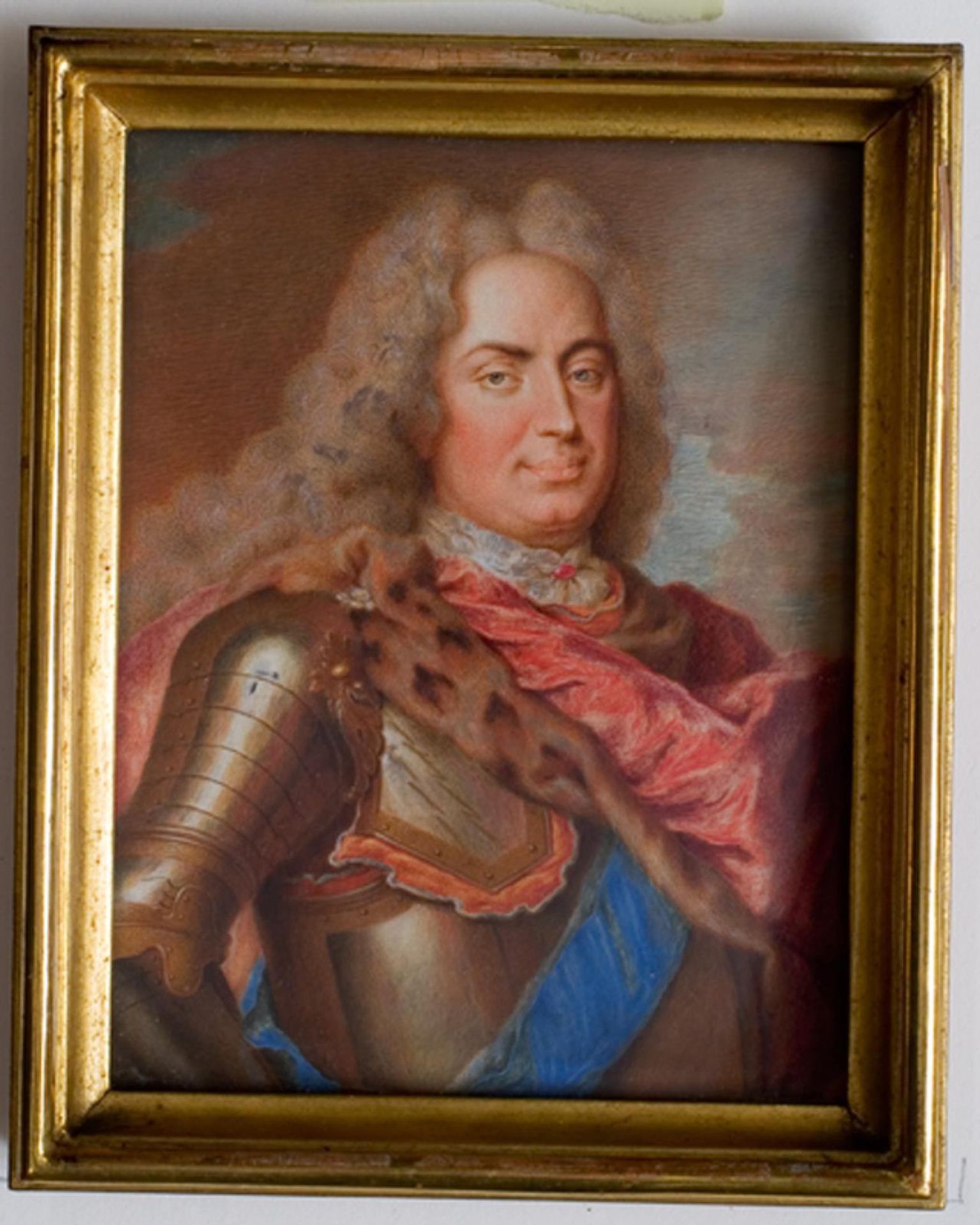 Marskal med blåt bånd by David Gardelle