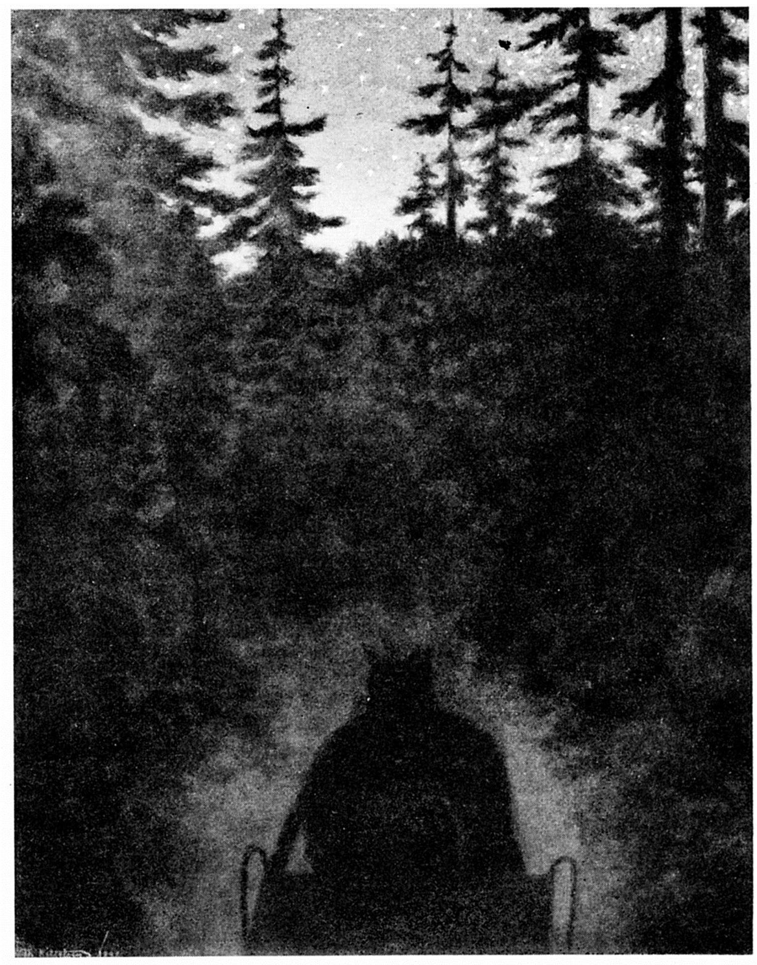 Hjemover by Theodor Severin Kittelsen