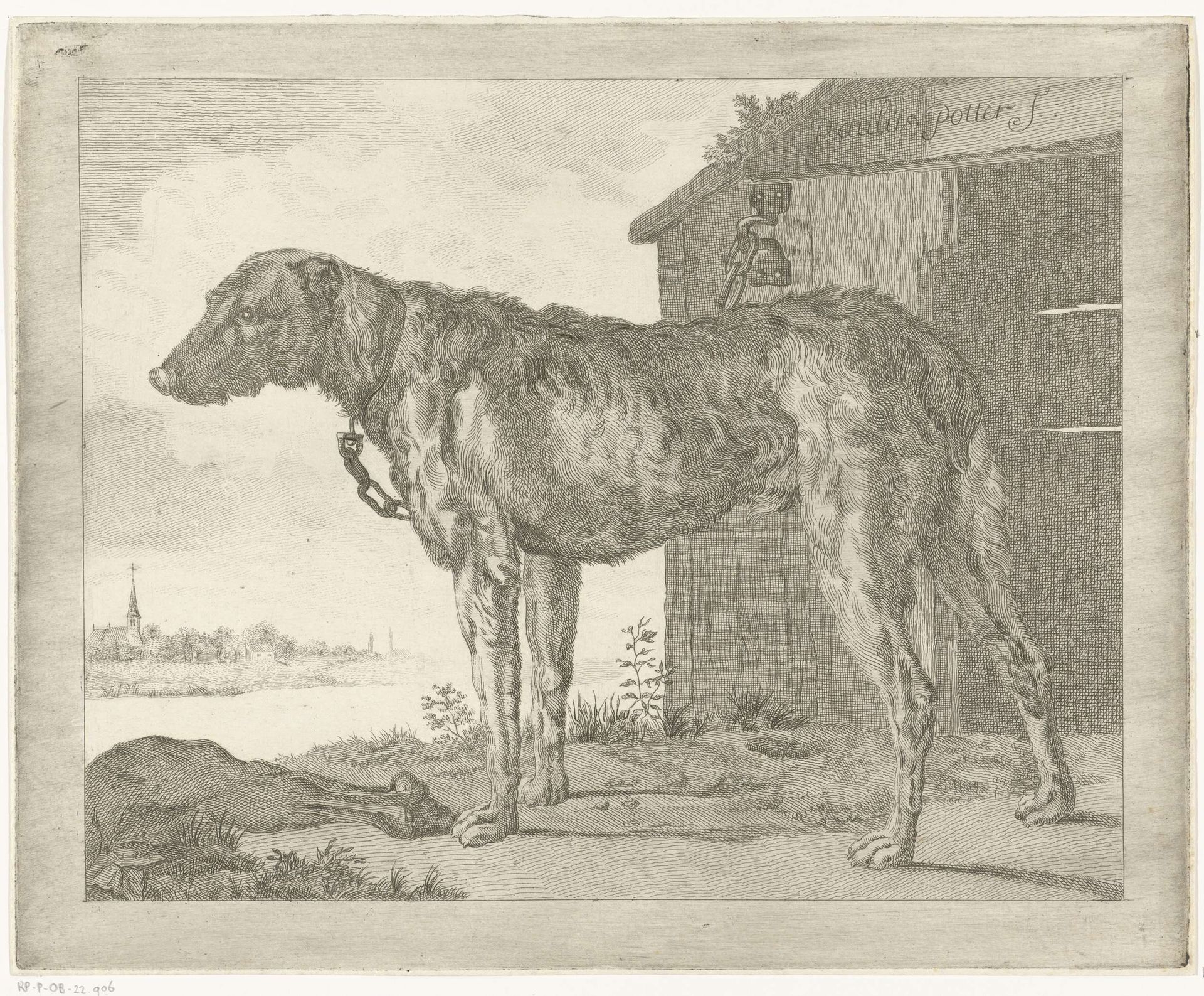 Hond by Pieter de Mare