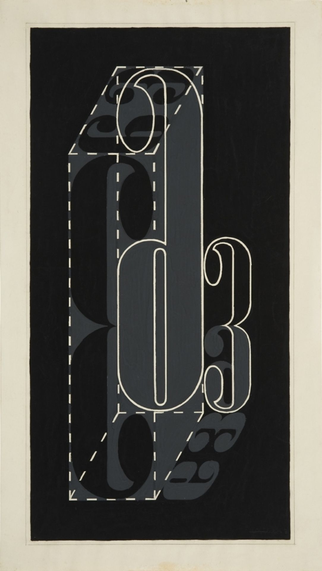 6 and 3 by Josef Albers