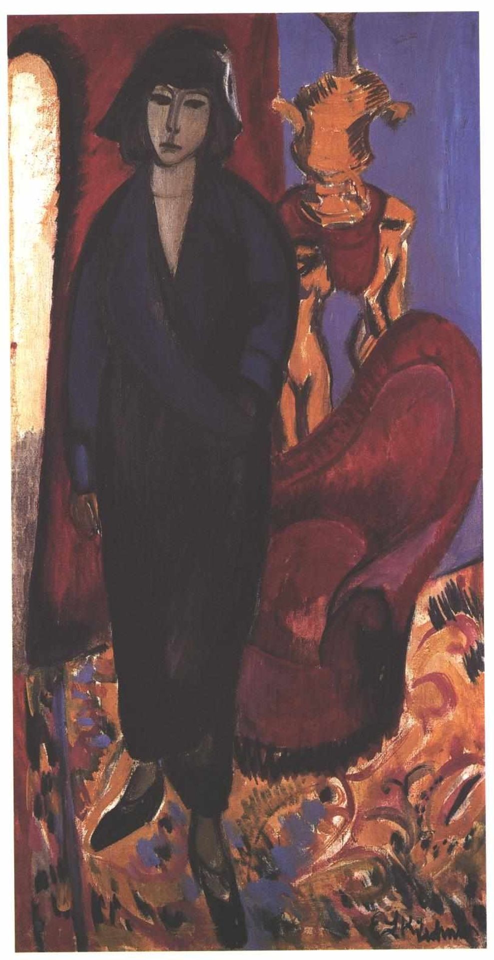 Russian Woman by Ernst Ludwig Kirchner