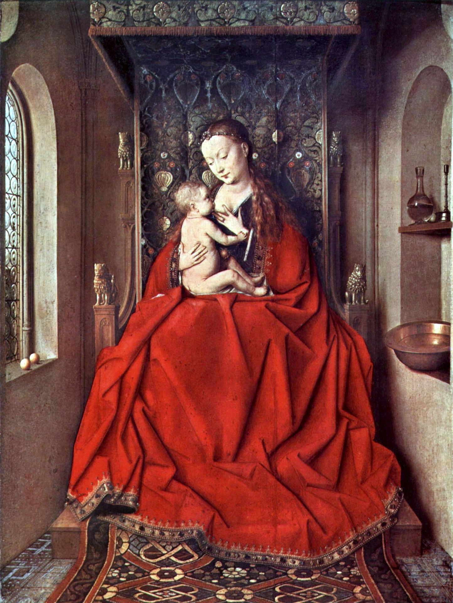 The Lucca Madonna by Jan van Eyck
