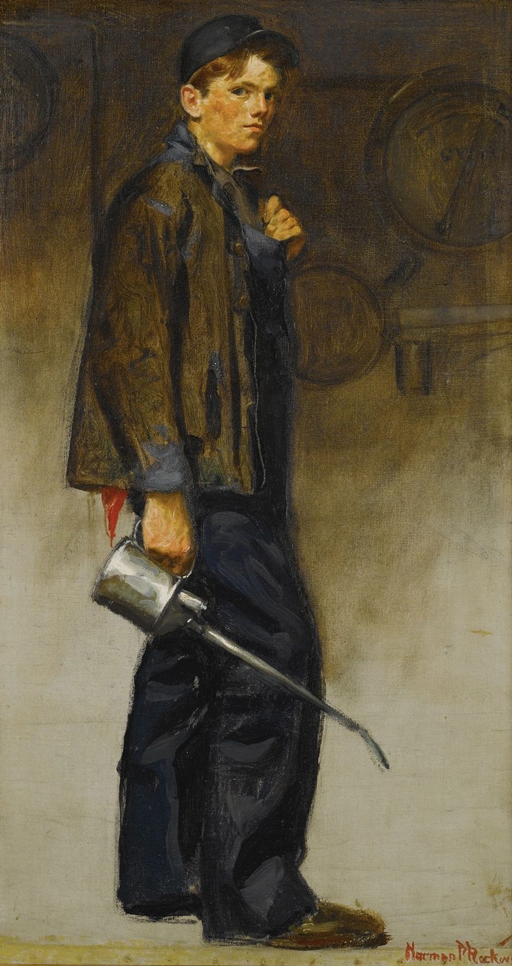 Vinegar Bill by Norman Rockwell