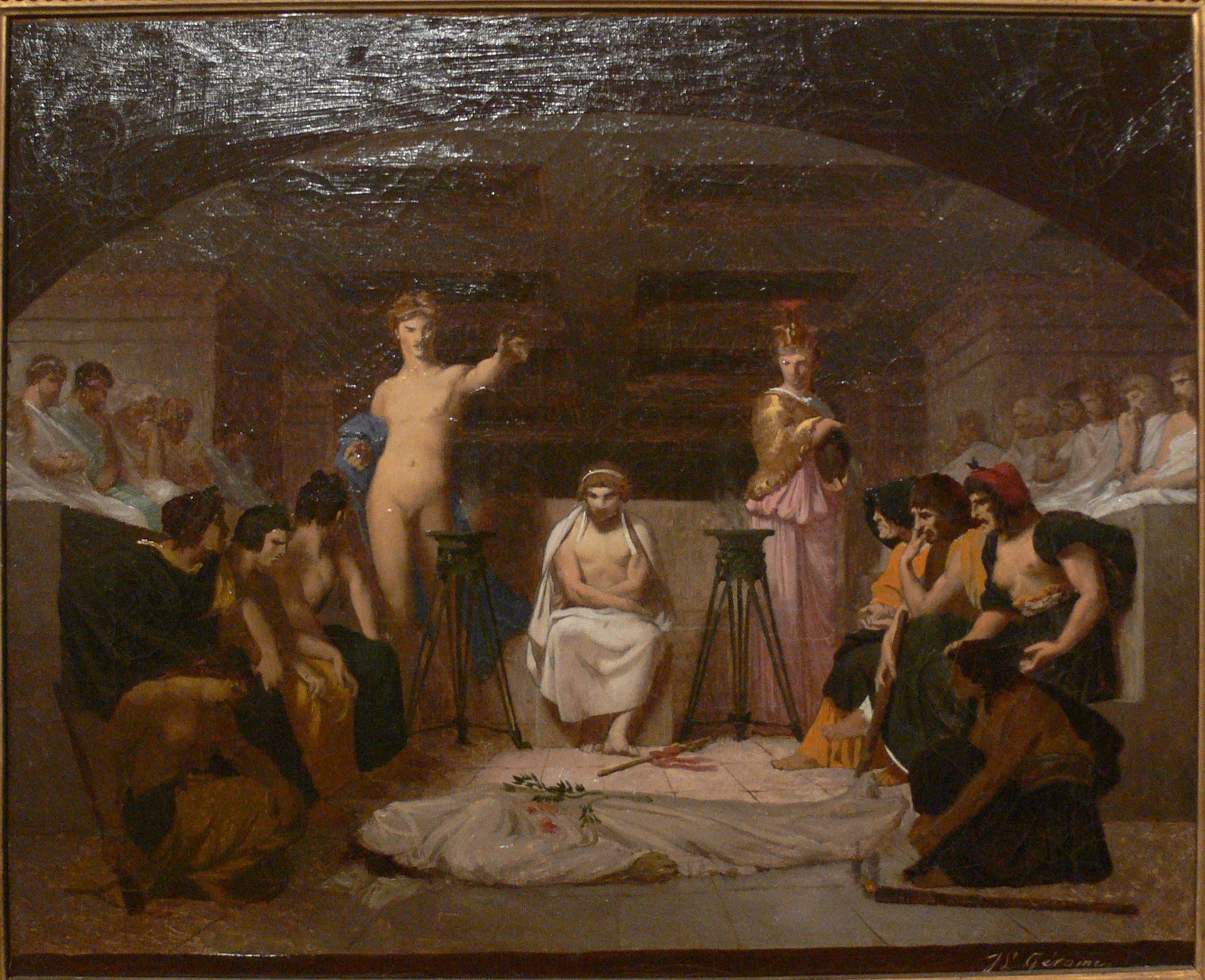 Funeral Wake by Jean-Léon Gérôme