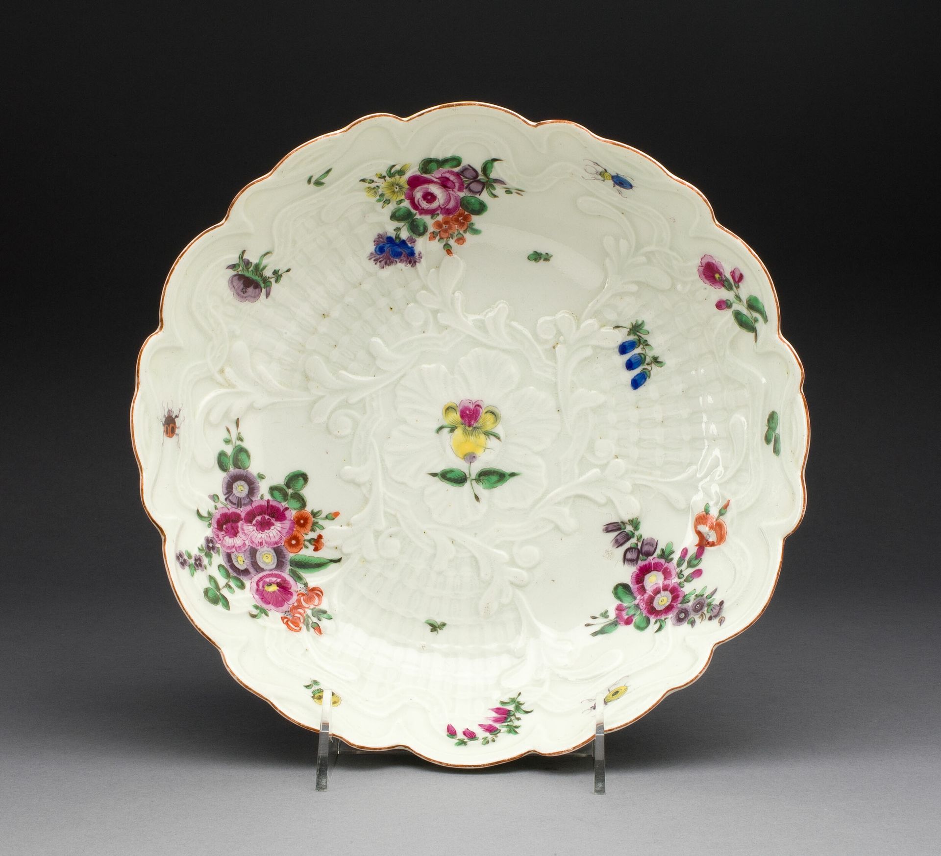 Dish by Worcester Royal Porcelain Company