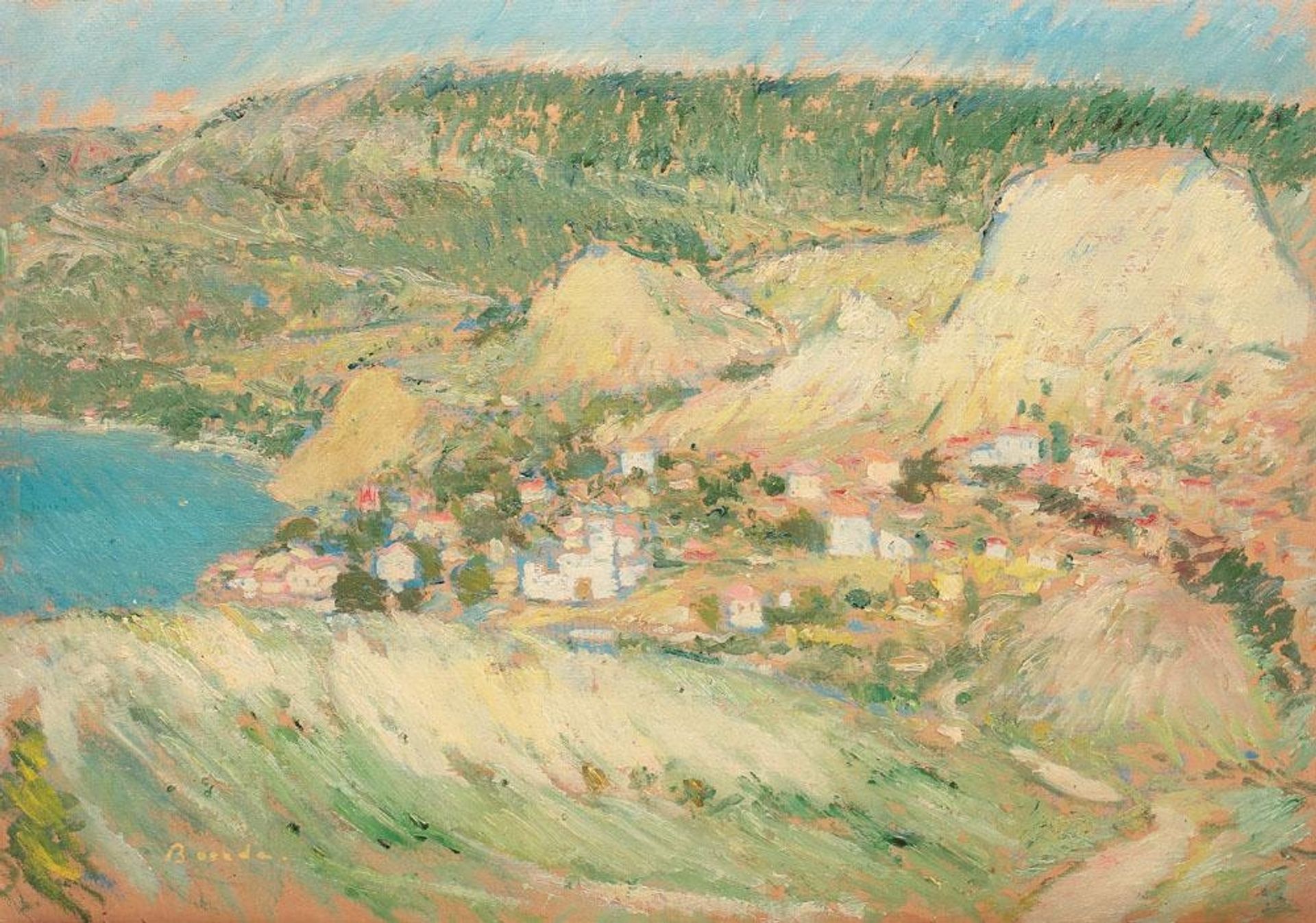 Balchik Noon by Sever Burada