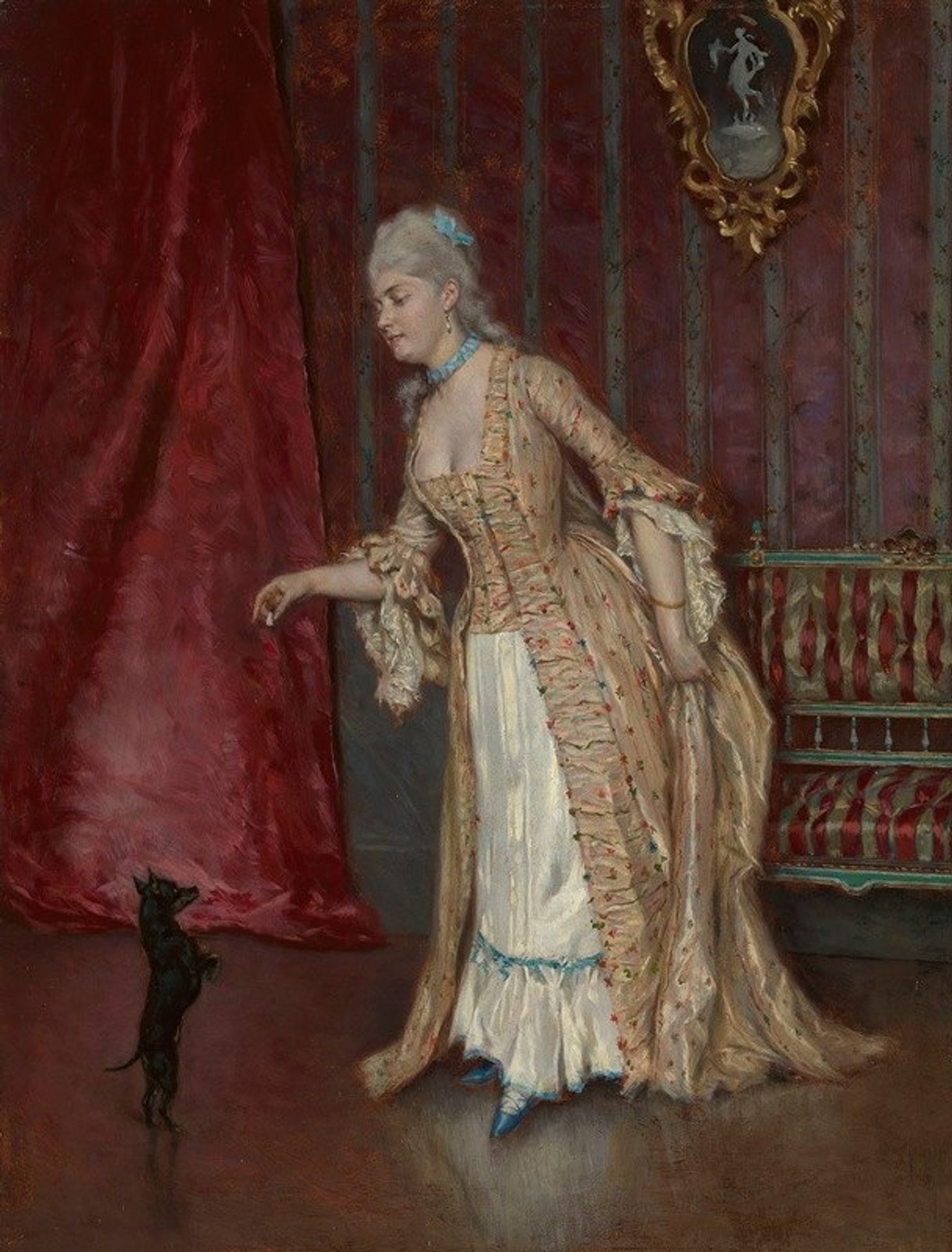 Standing Figure of a Woman by Alfred Stevens