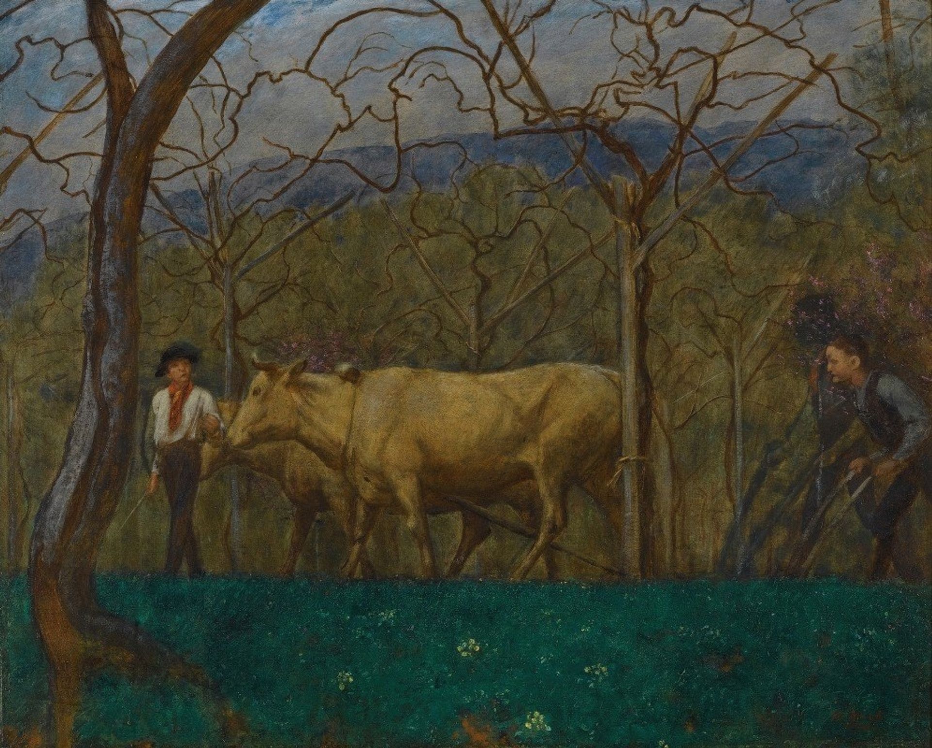 Dämmerung Am Gardasee by Hans Thoma