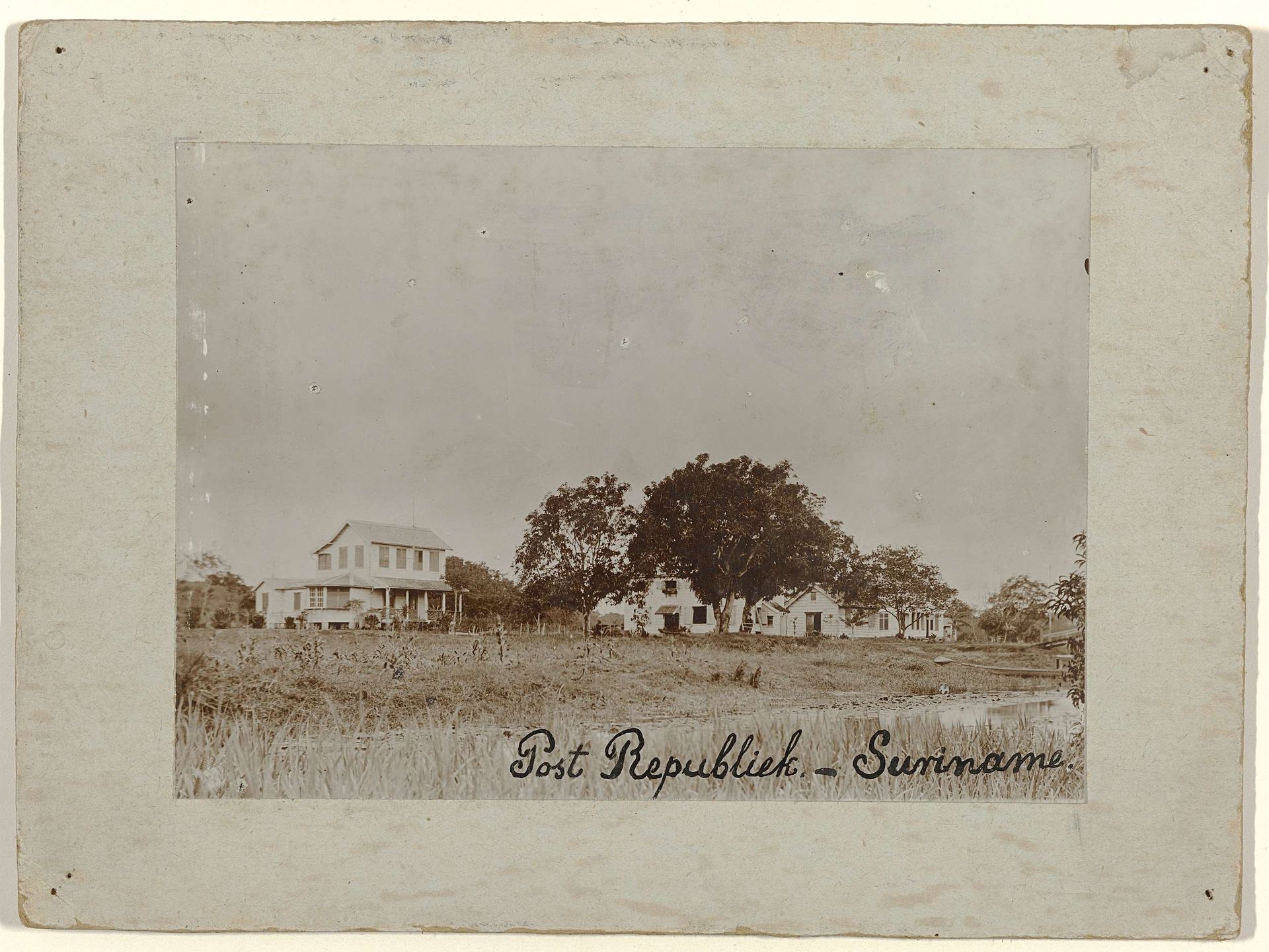 Post Republiek - Suriname by Jacob Evert Wesenhagen