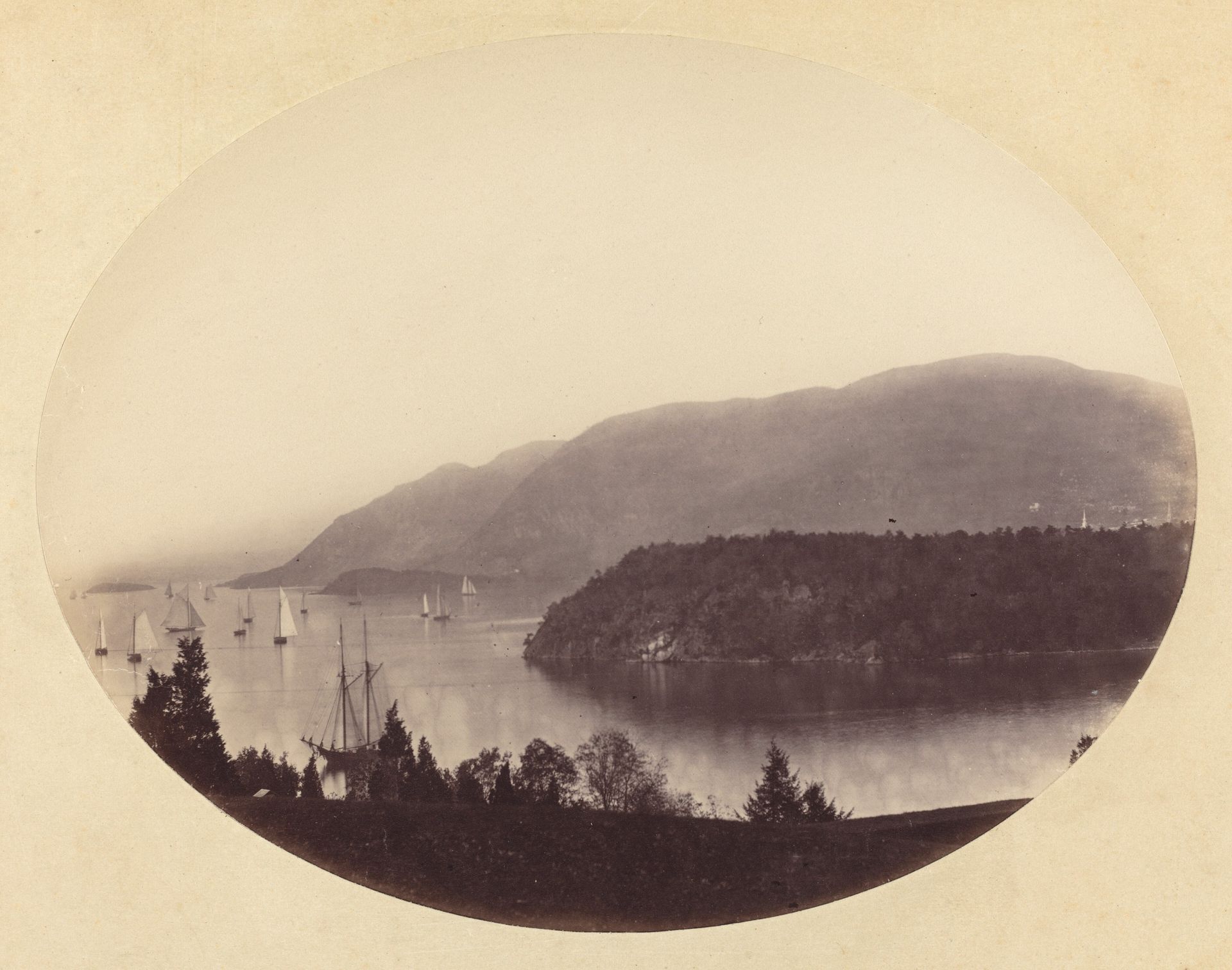 From Trophy Point, West Point, Hudson River by George K. Warren