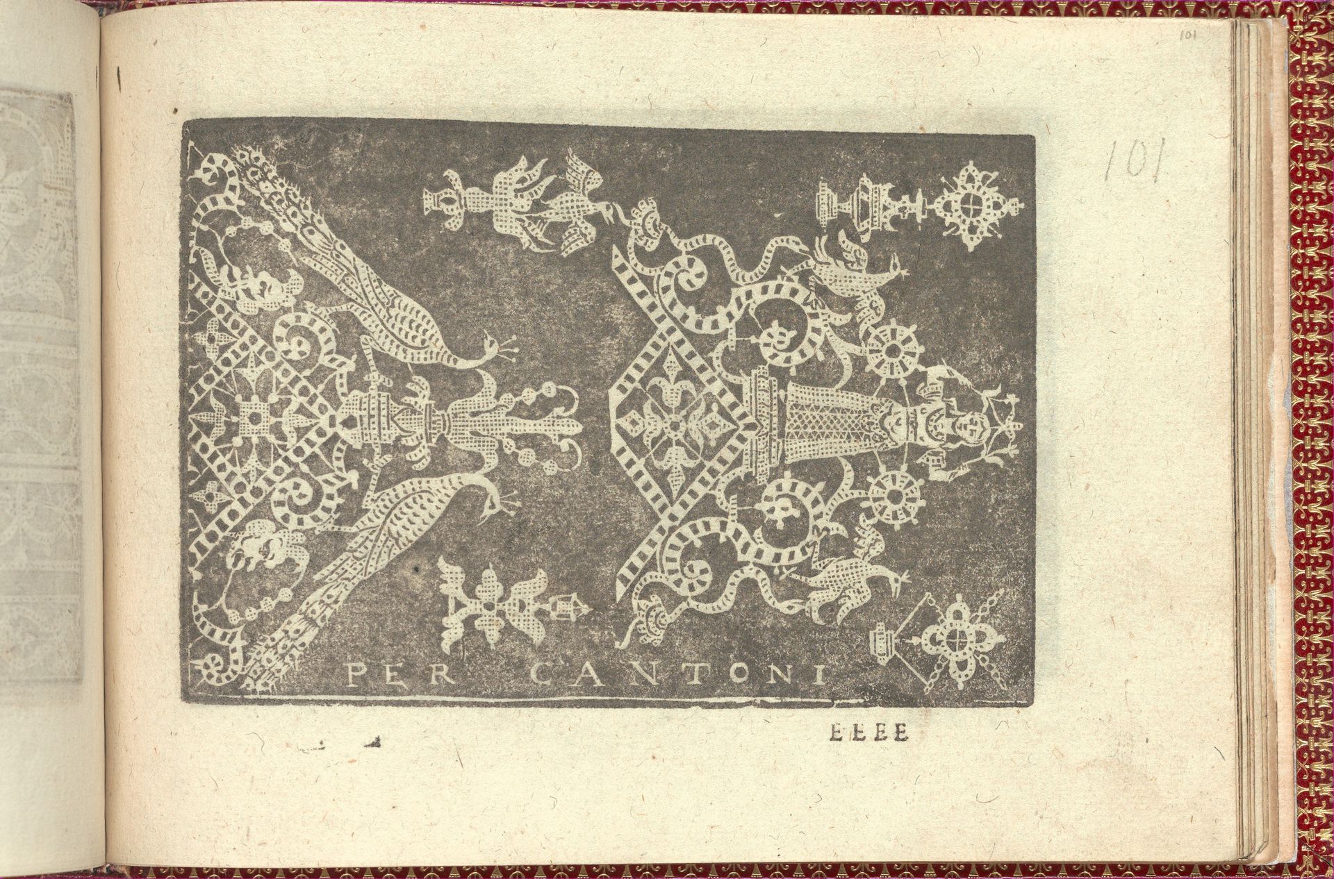 Corona delle Nobili et Virtuose Donne: Libro I-IV, page 101 (recto) by Cesare Vecellio
