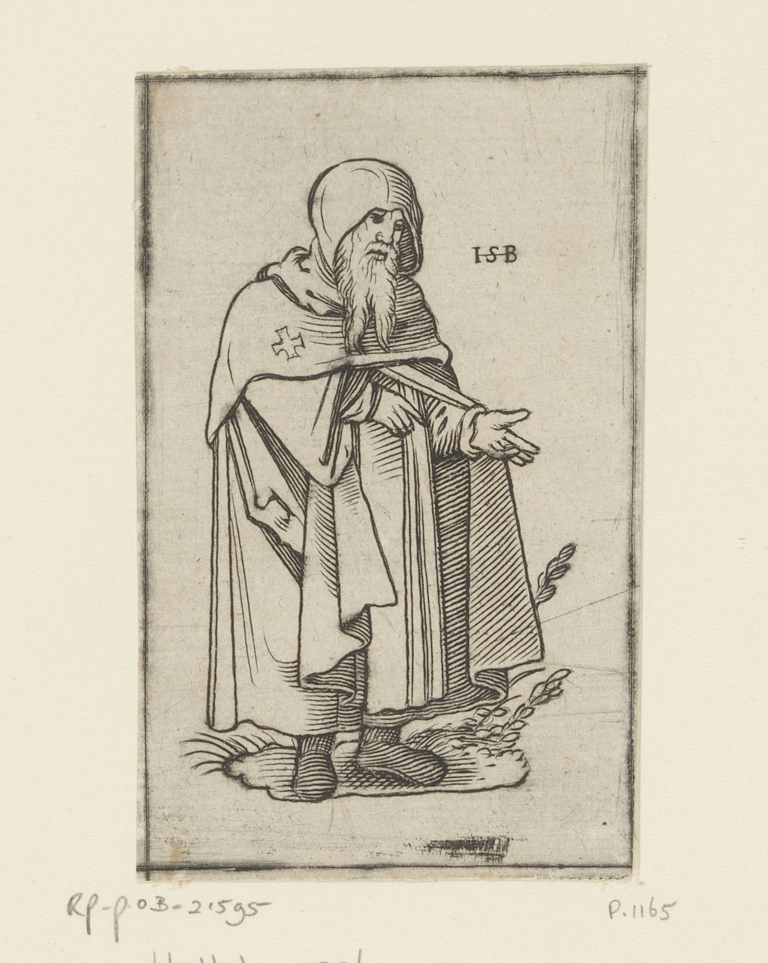 Monnik van de orde van de Sepulchrijnen by Anonymous