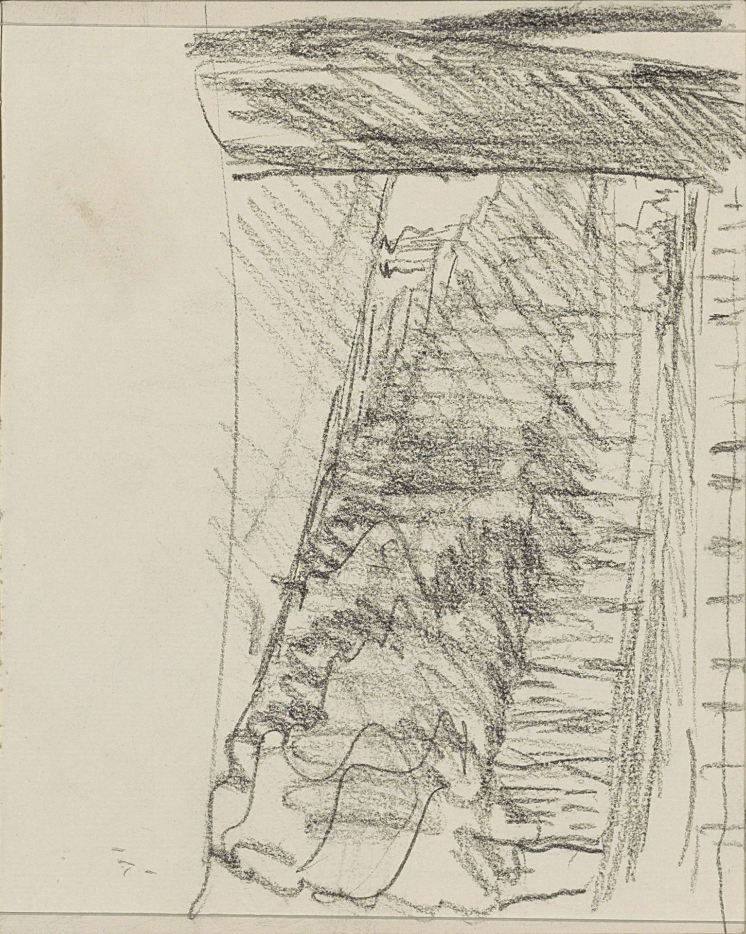 Bomen langs het water, mogelijk een gracht by Isaac Israels