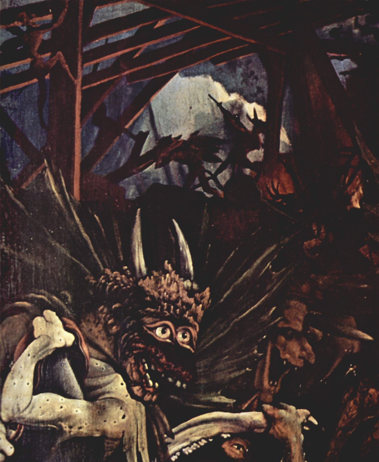 The Temptation of St. Anthony (detail) by Matthias Grünewald