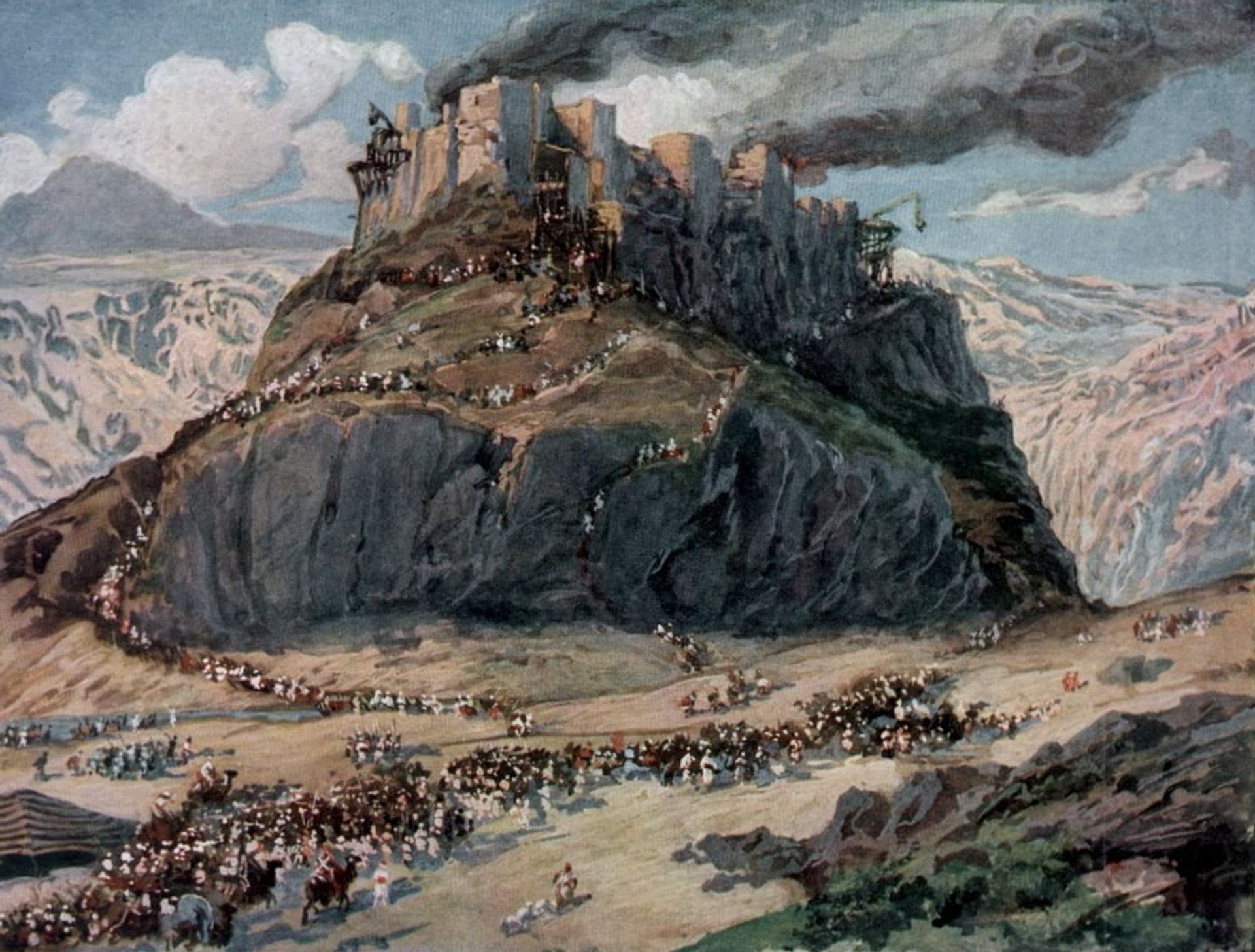The Conquest of the Amorites by James Tissot