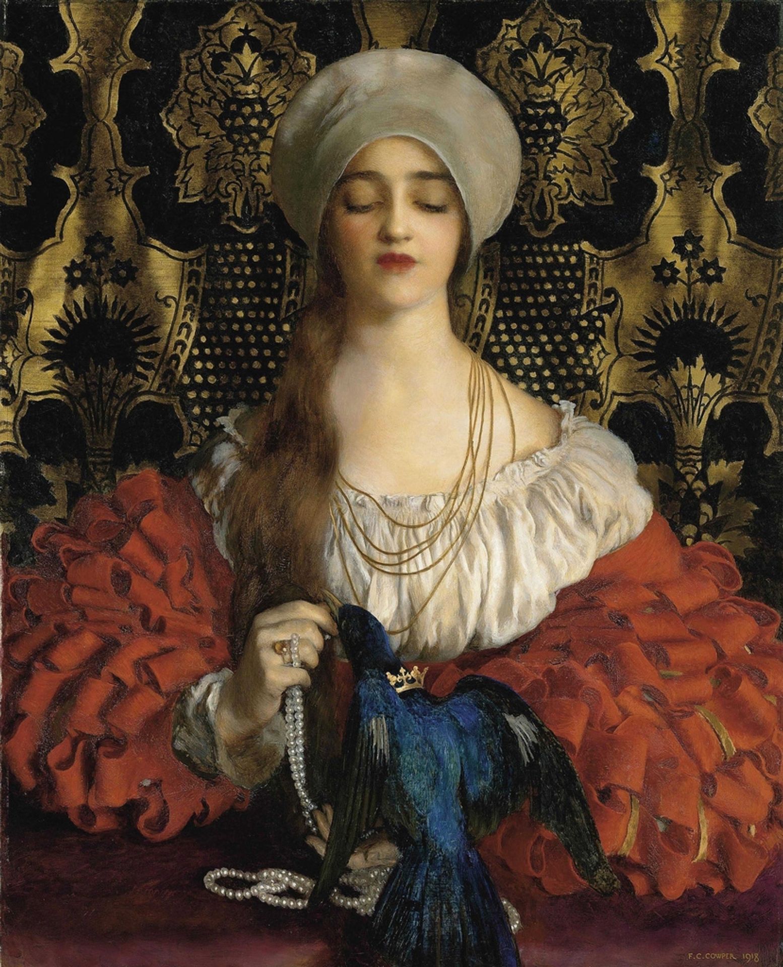 The Blue Bird by Frank Cadogan Cowper