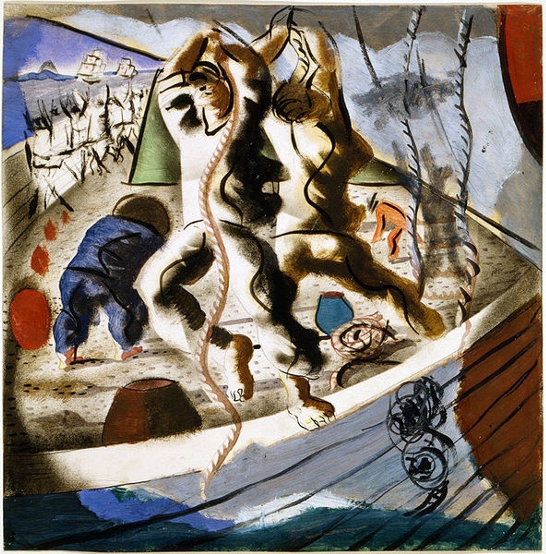 A descoberta da terra by Candido Portinari