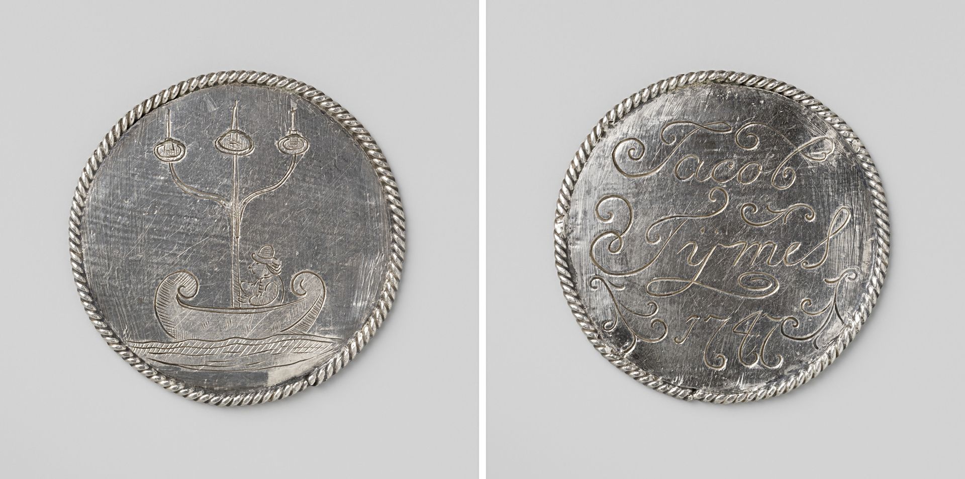 Gelegenheidspenning Jacob Tijmes uit Oostzaan by Anonymous