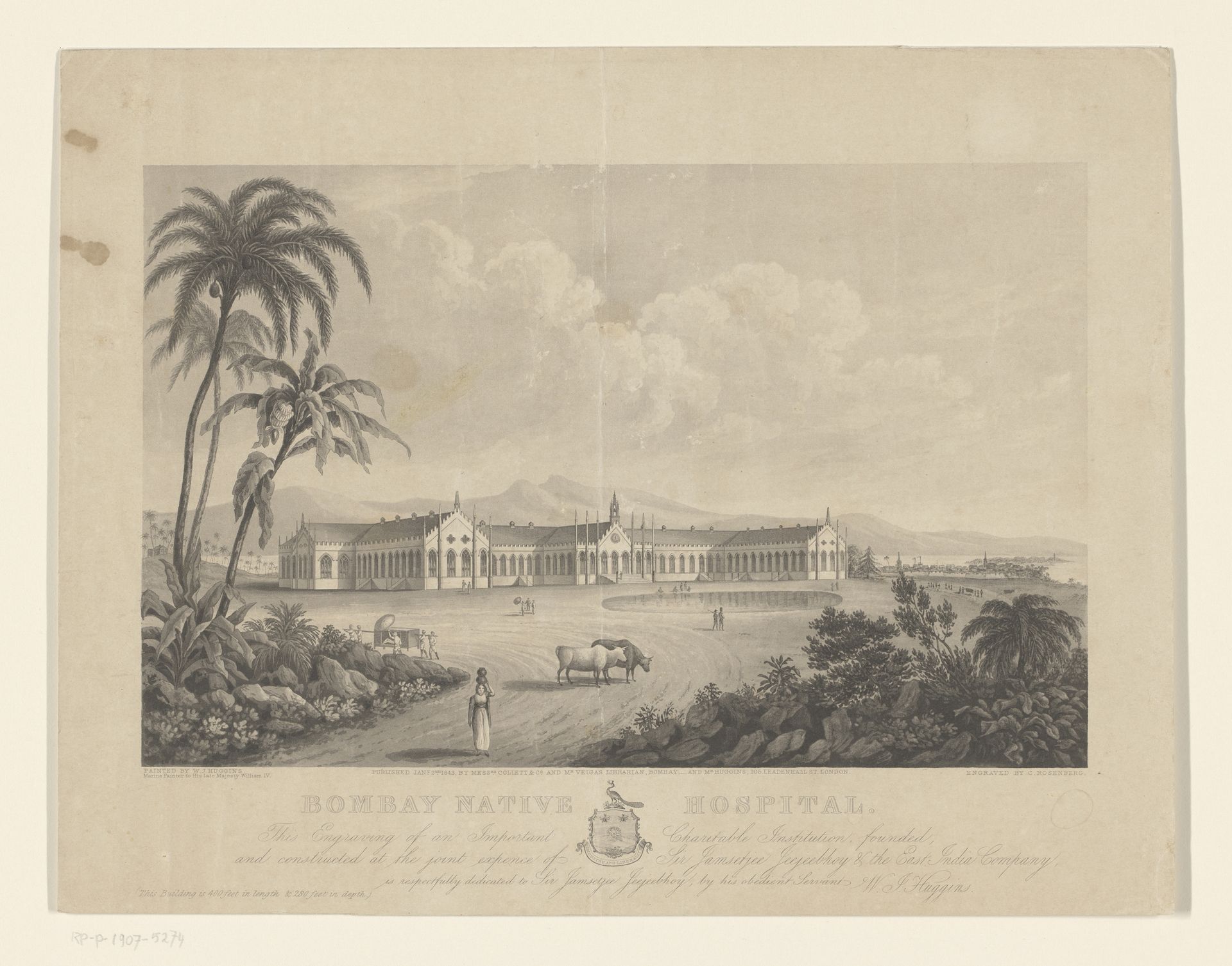 Hospitaal aan de kust by Christian Rosenberg