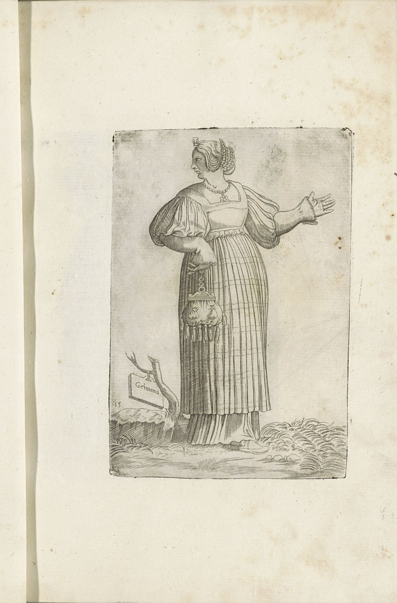 Duitse vrouw by Ferando Bertelli