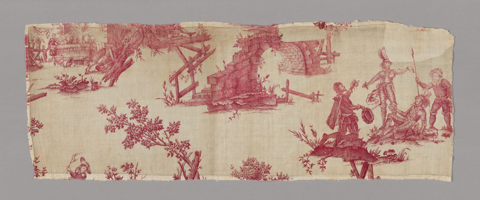 Don Quichotte (Don Quixote) (Furnishing Fabric) by Jean Jacques Lagrenée