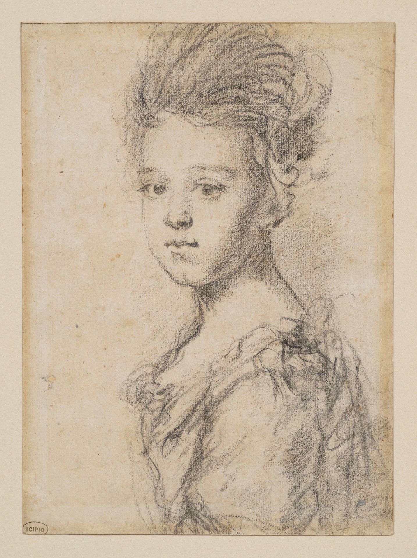 Study of a Young Girl by Sir Godfrey Kneller