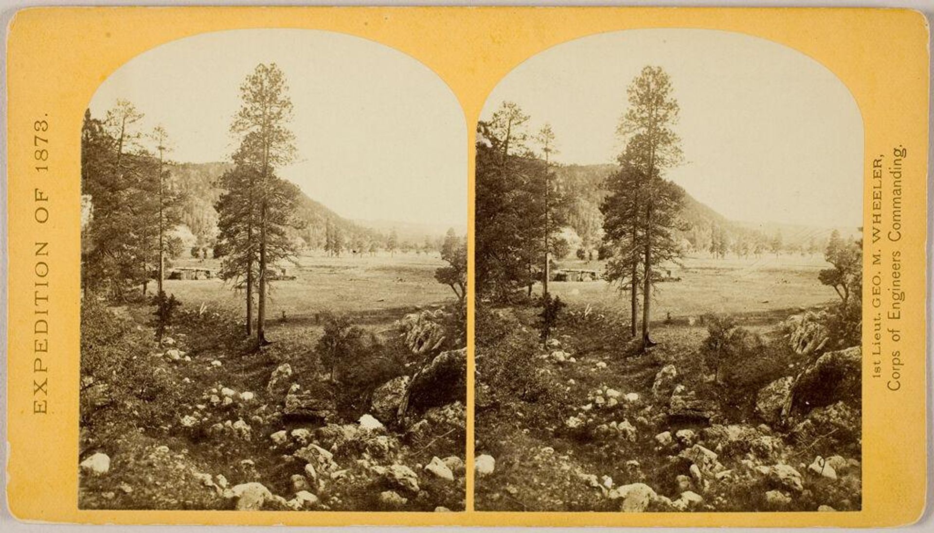 Cooley's Ranch, 10 miles east of Camp Apache, Arizona by Timothy H. O'Sullivan