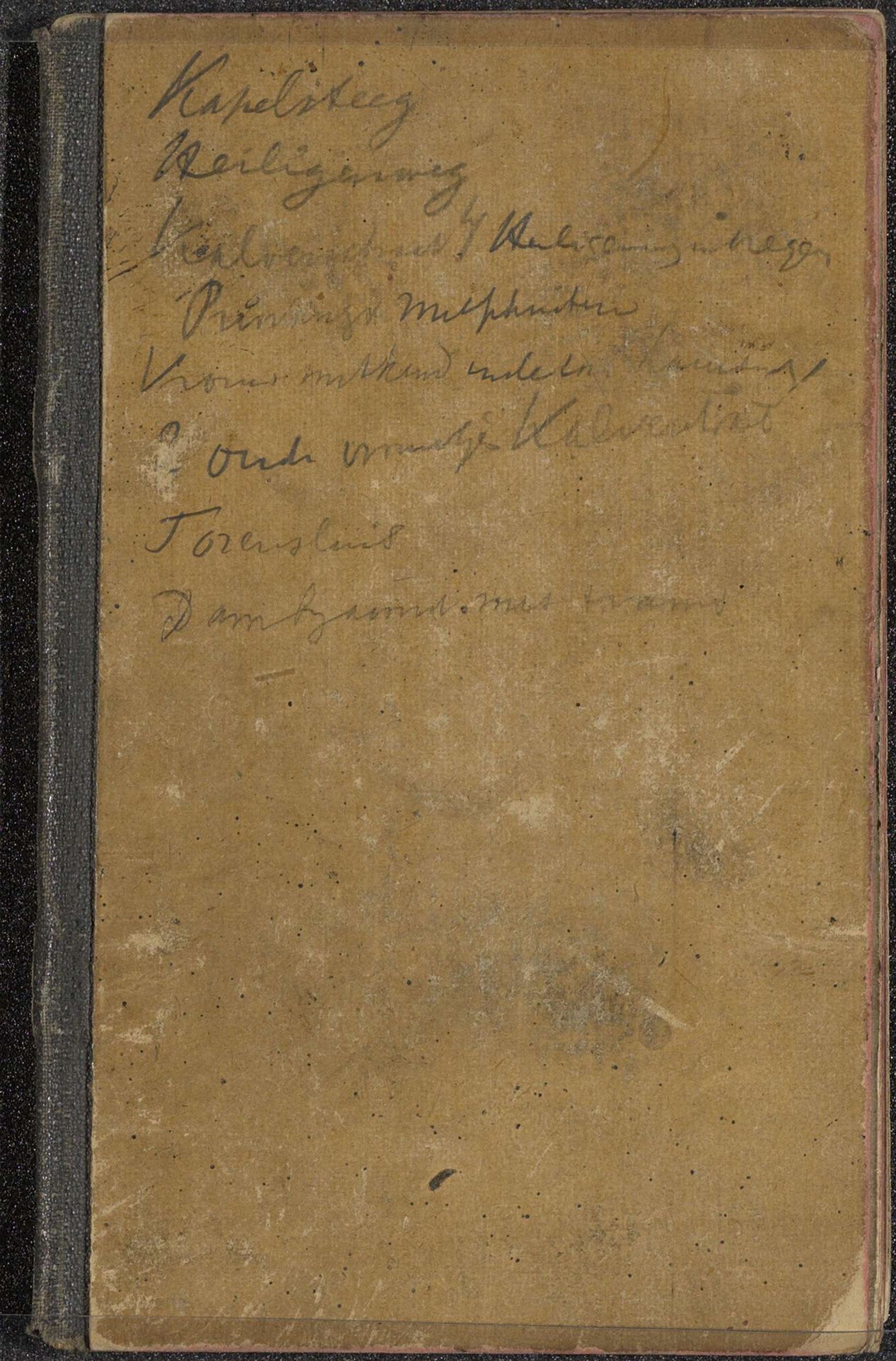 Schetsboek met 41 bladen by George Hendrik Breitner