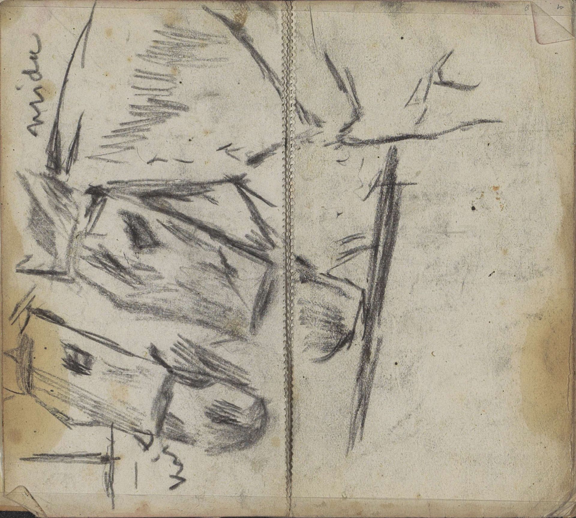 Trampaarden Kist en Wida by George Hendrik Breitner