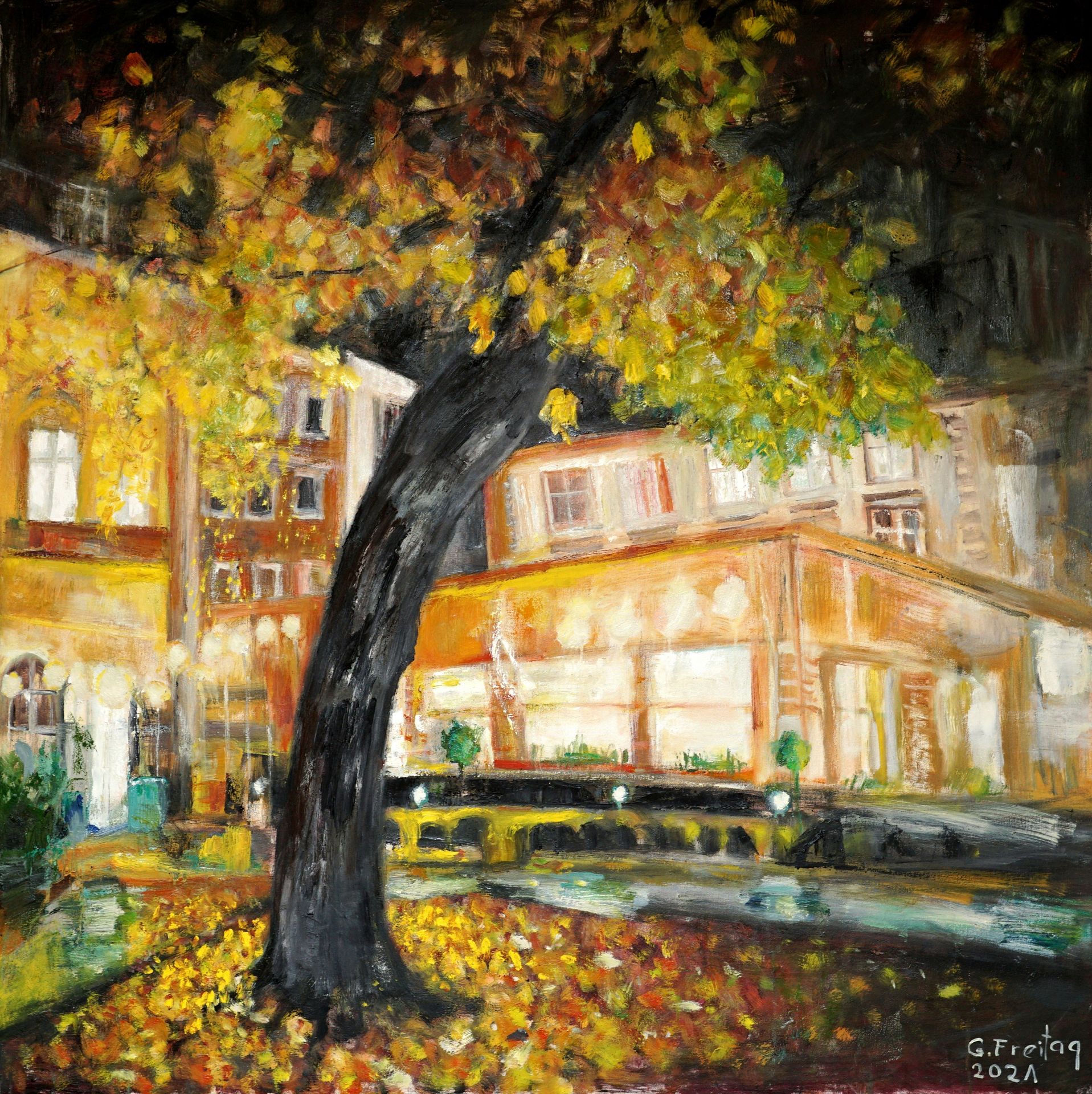 Baum vorm Traxlmayr by Gazmend Freitag