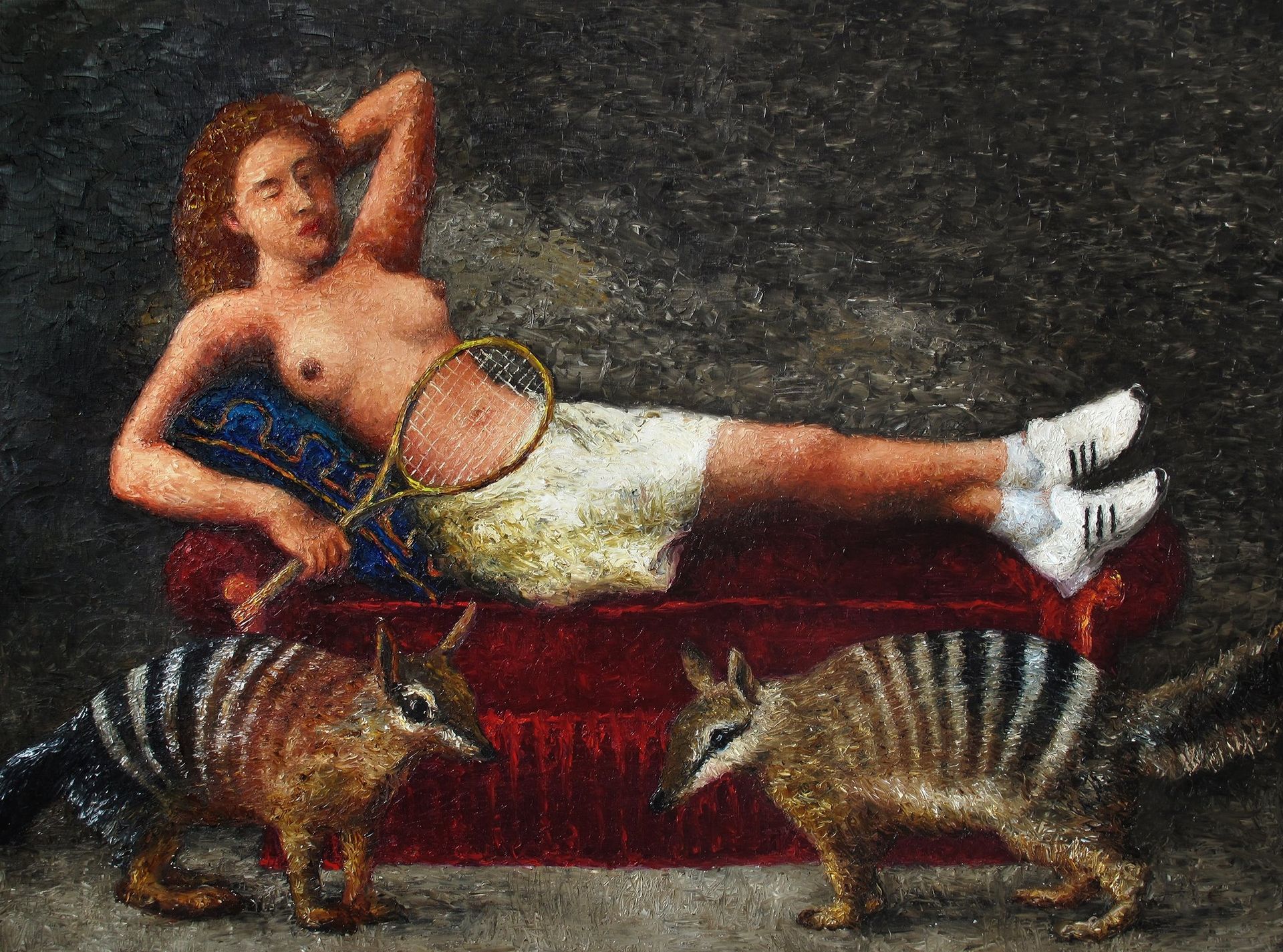 Dream of a Tennis player by Alexander Roitburd