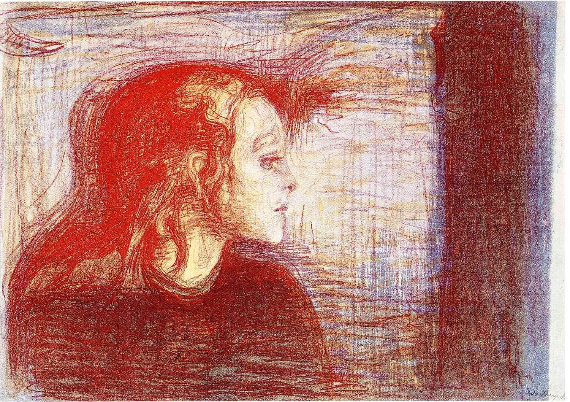 The Sick Child II by Edvard Munch