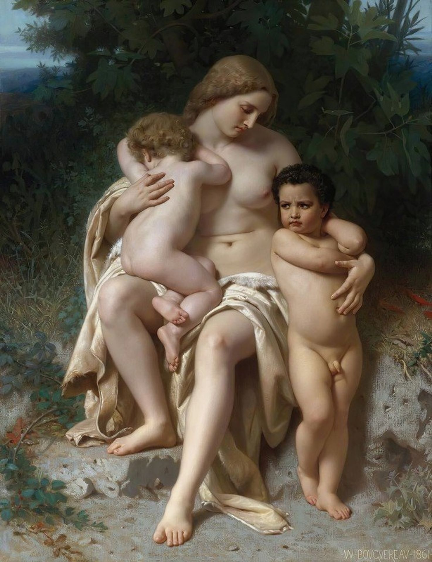 La Première Discorde by William Bouguereau