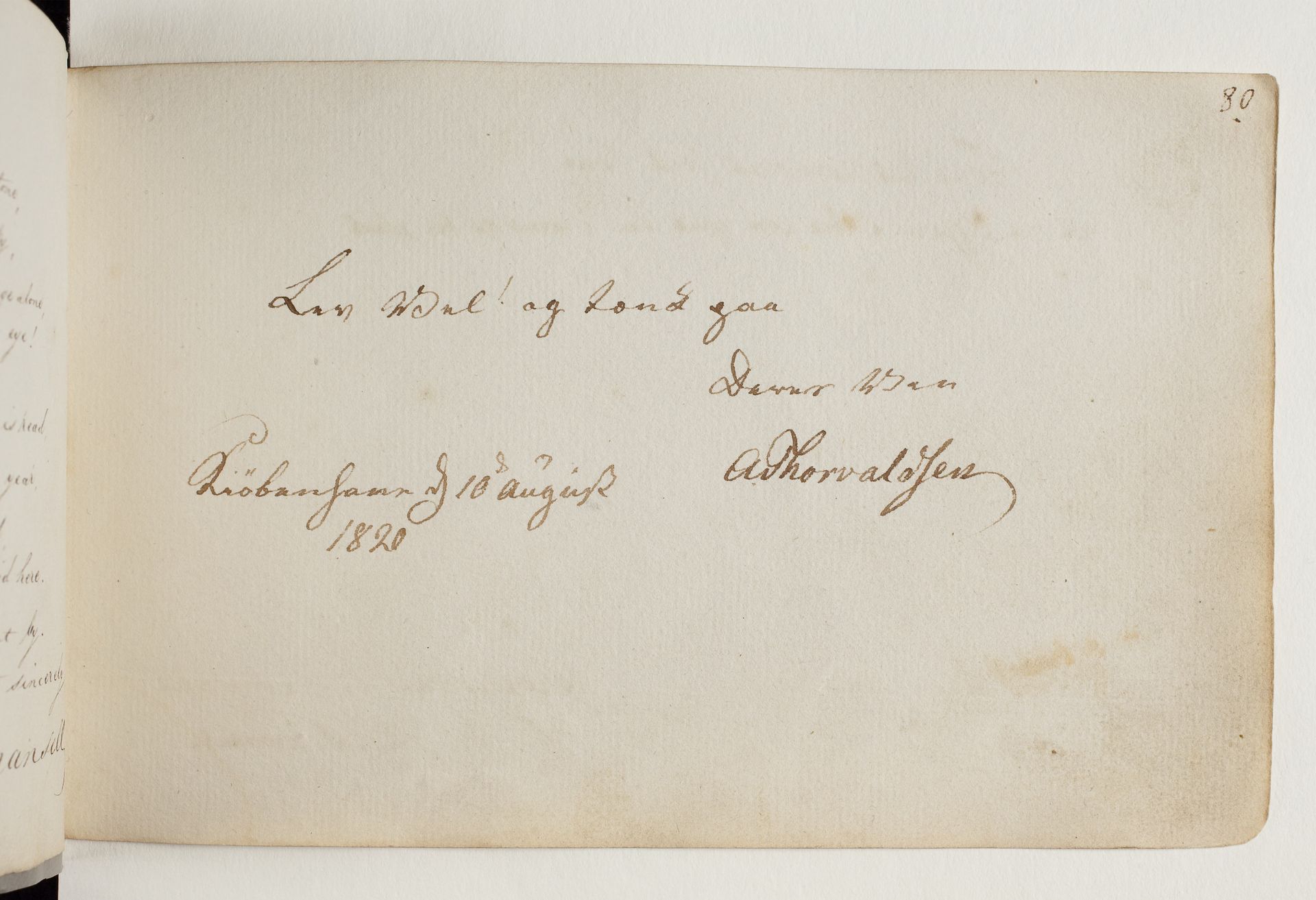 Hilsen fra Thorvaldsen by Anonymous