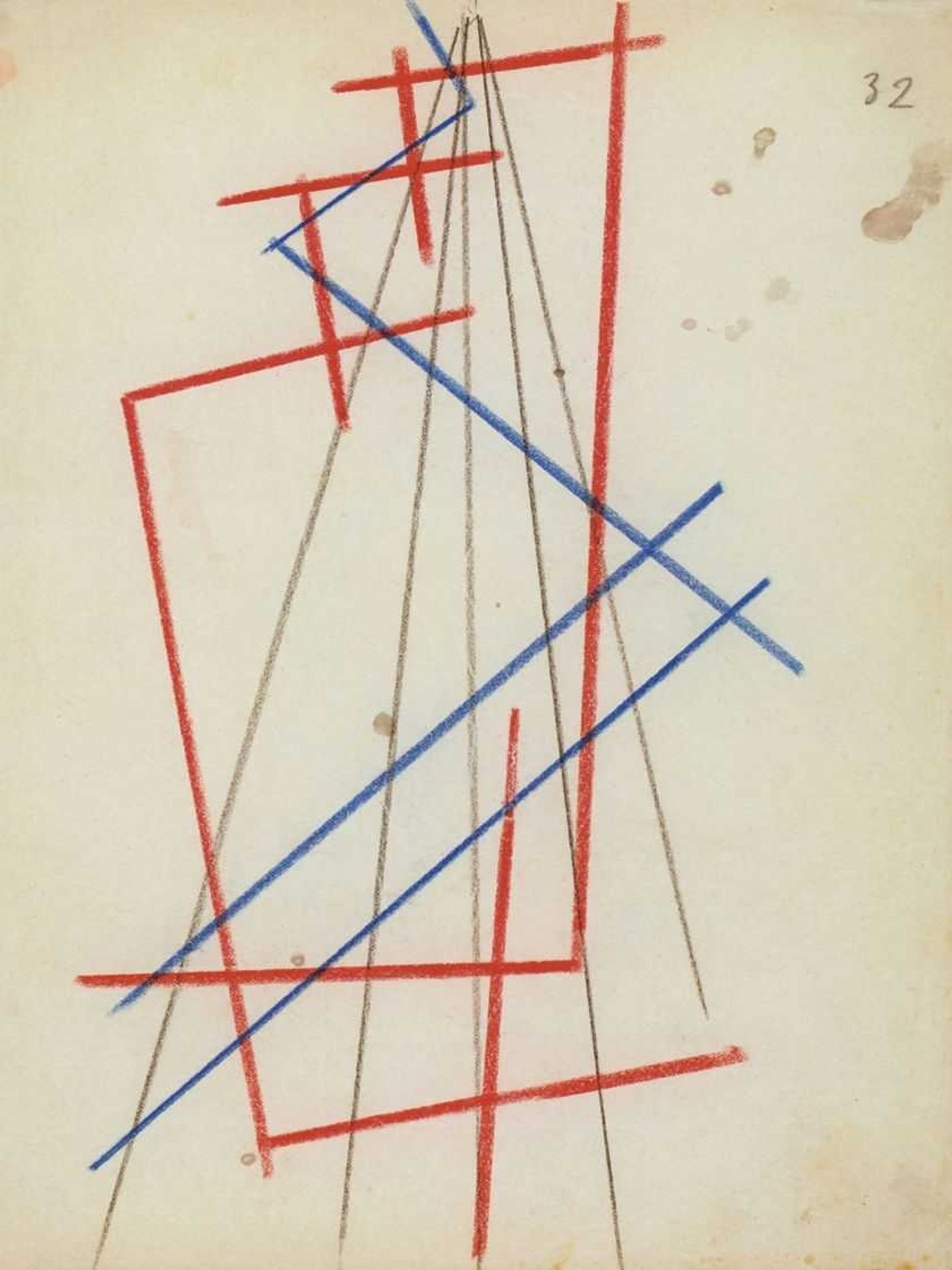 Space Force Construction by Lyubov Popova