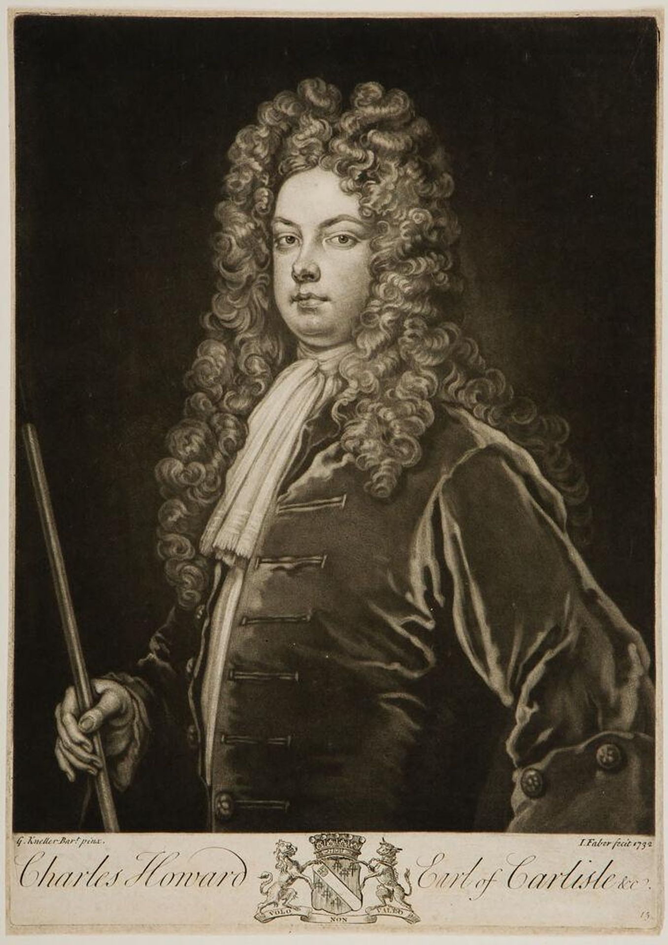 Howard, Charles, Earl of Carlisle by Jan Faber the Younger