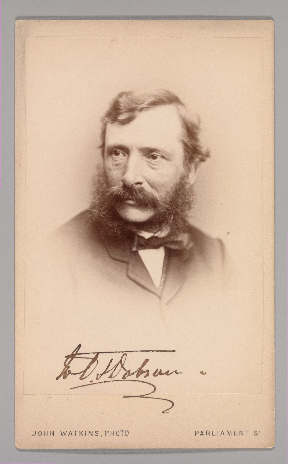 [William Charles Thomas Dobson] by John and Charles Watkins